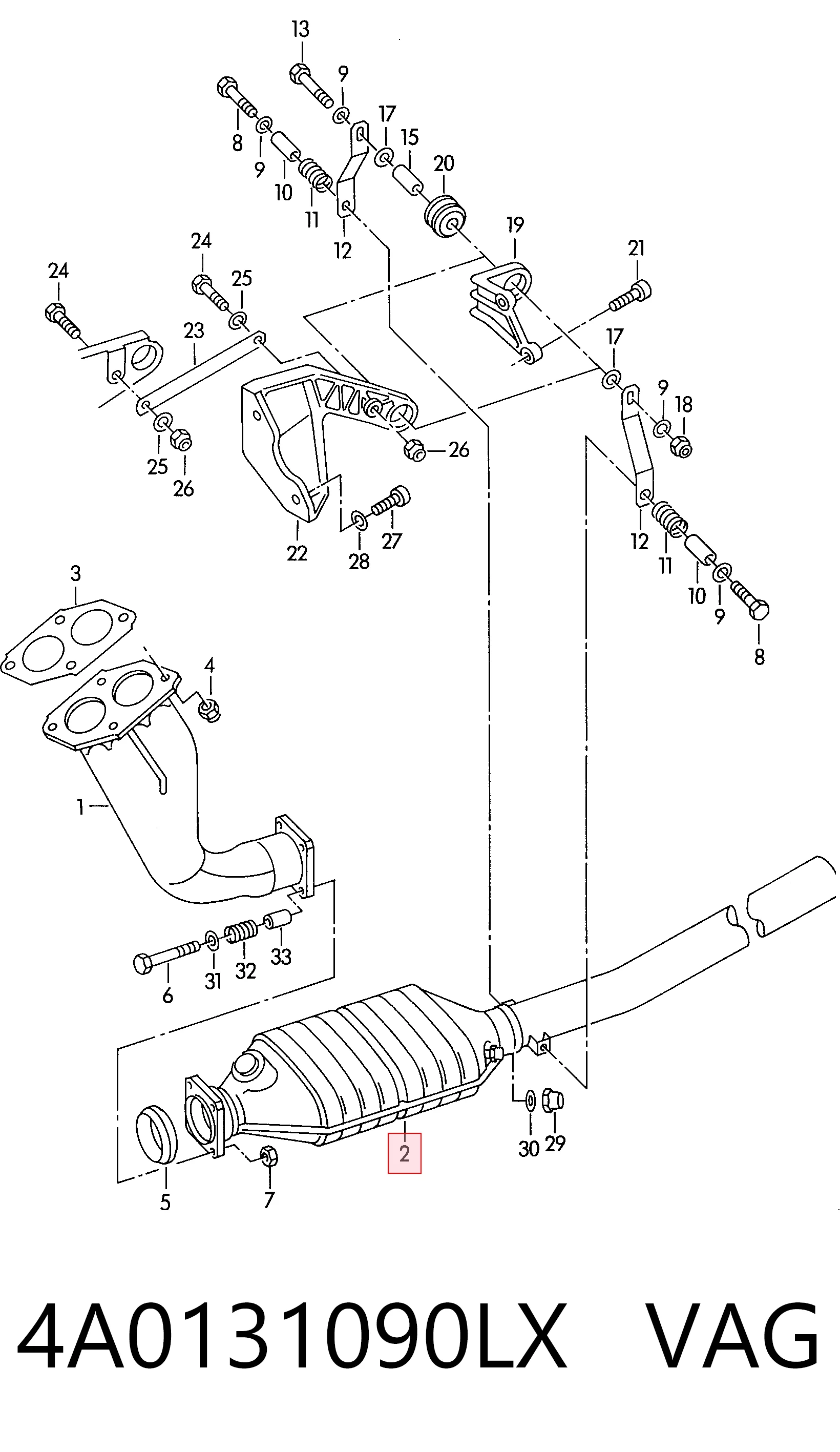 4A0131090LX VAG