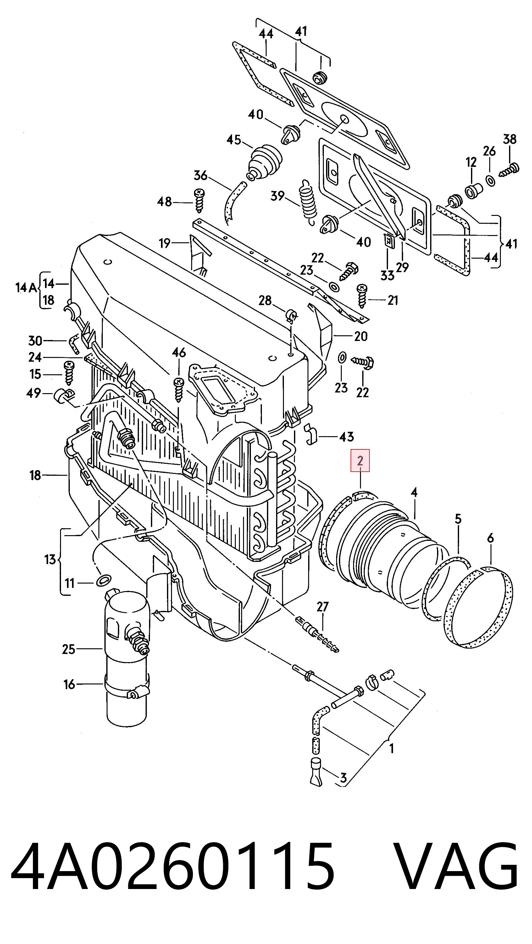 4A0260115 VAG
