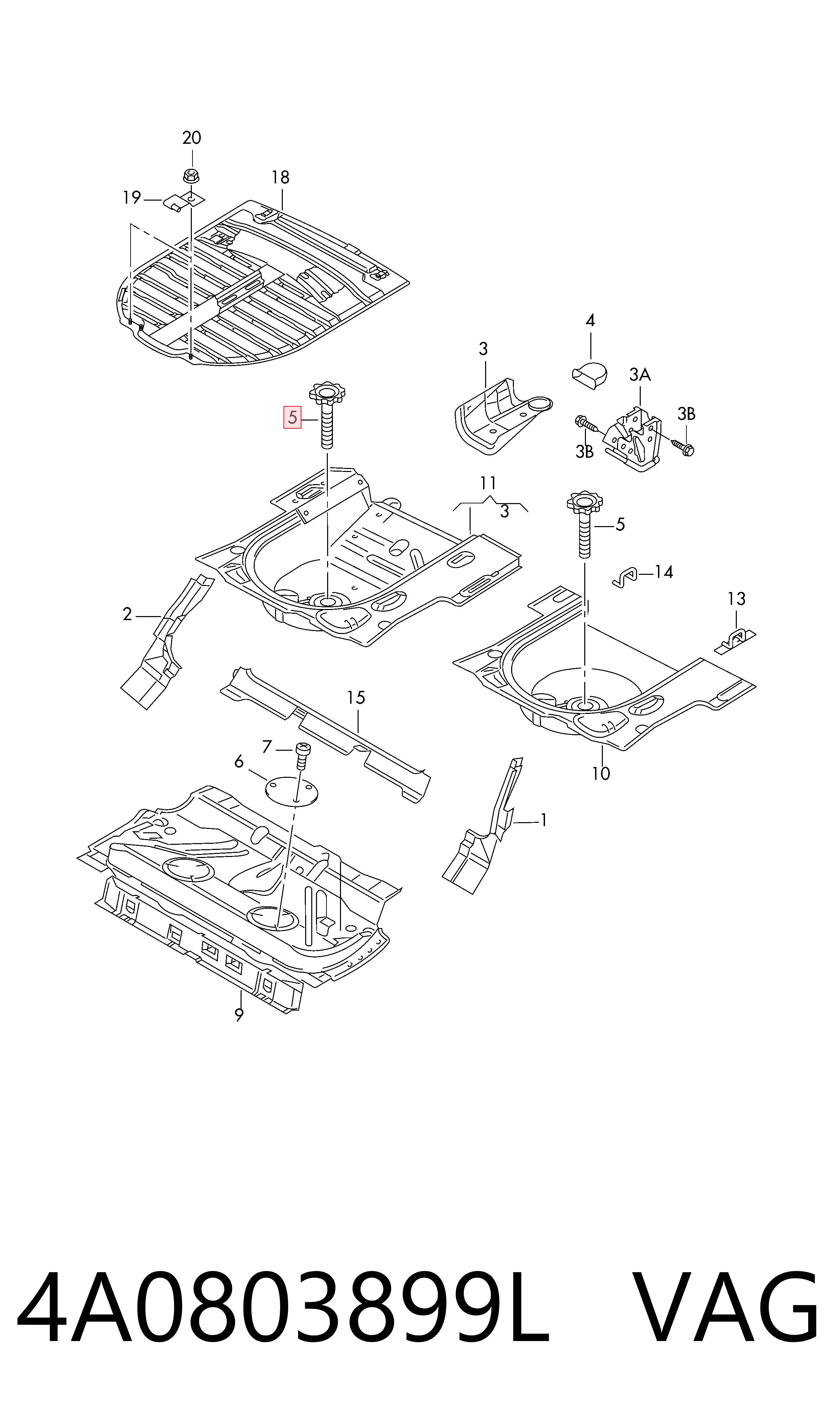 4A0803899L VAG 