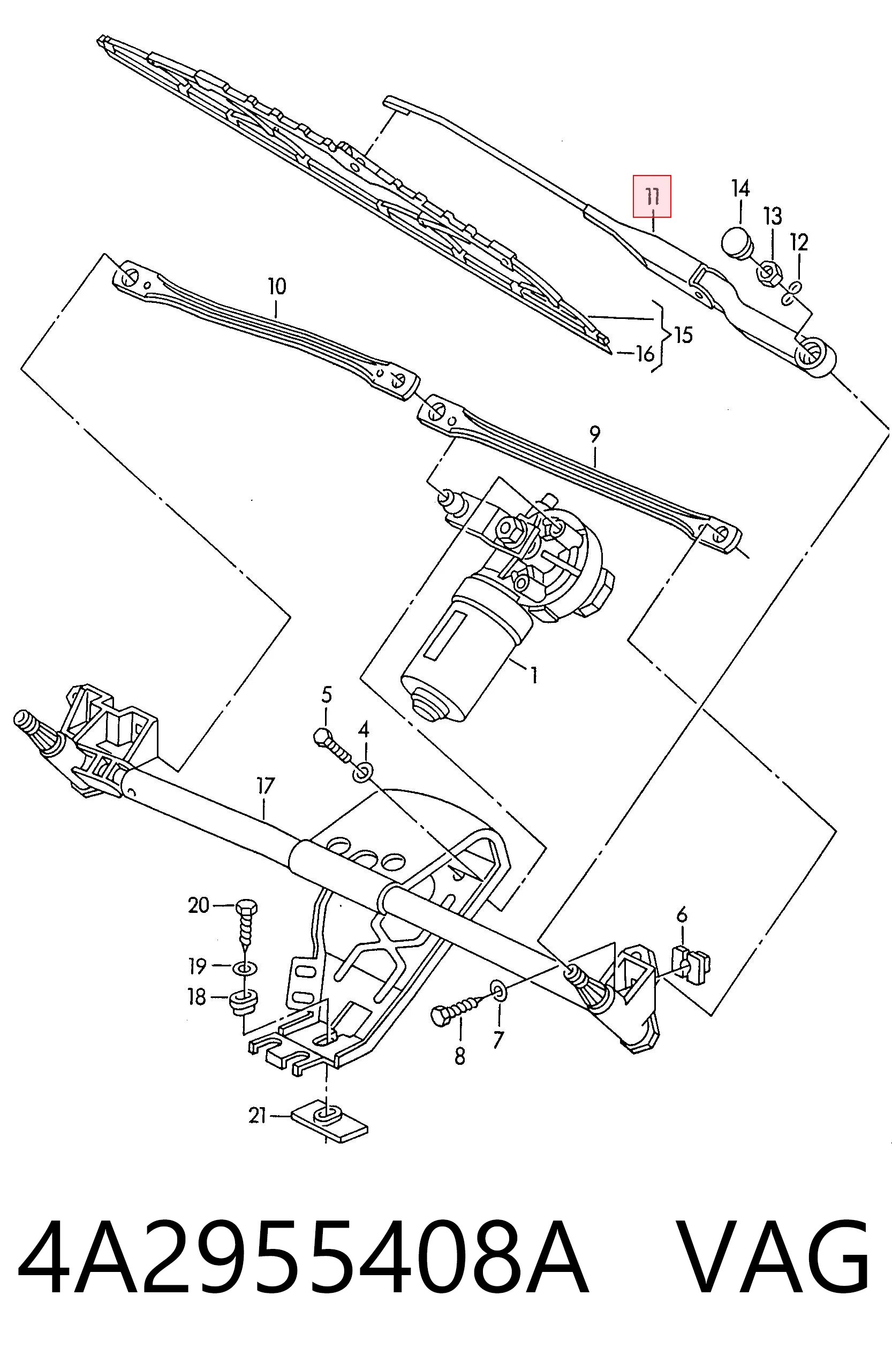 4A2955408A VAG