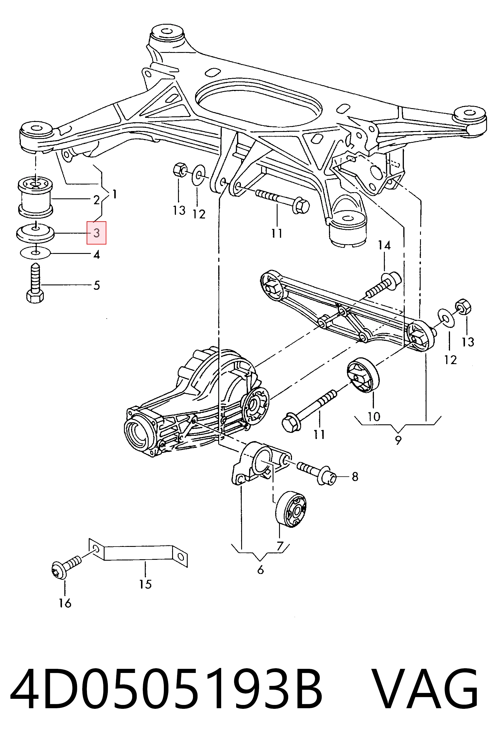 4D0505193B VAG 