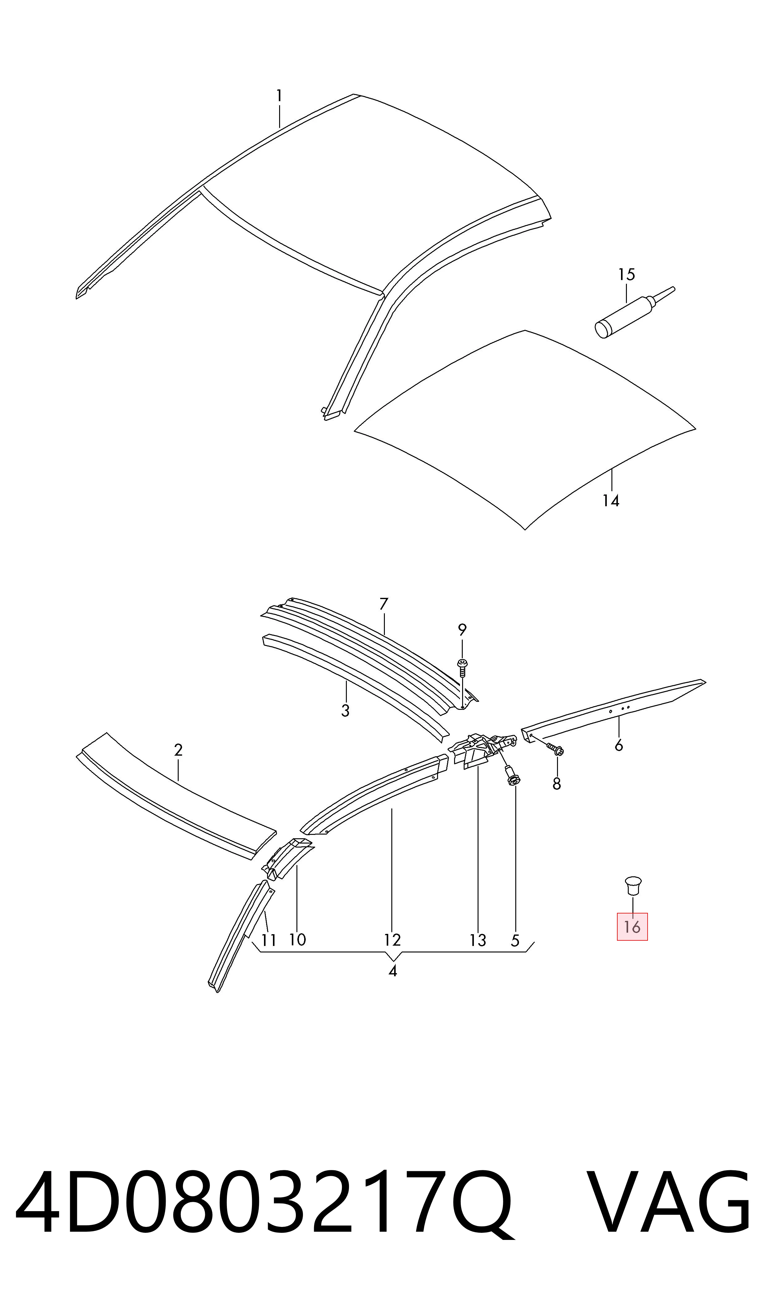 4D0803217Q VAG 