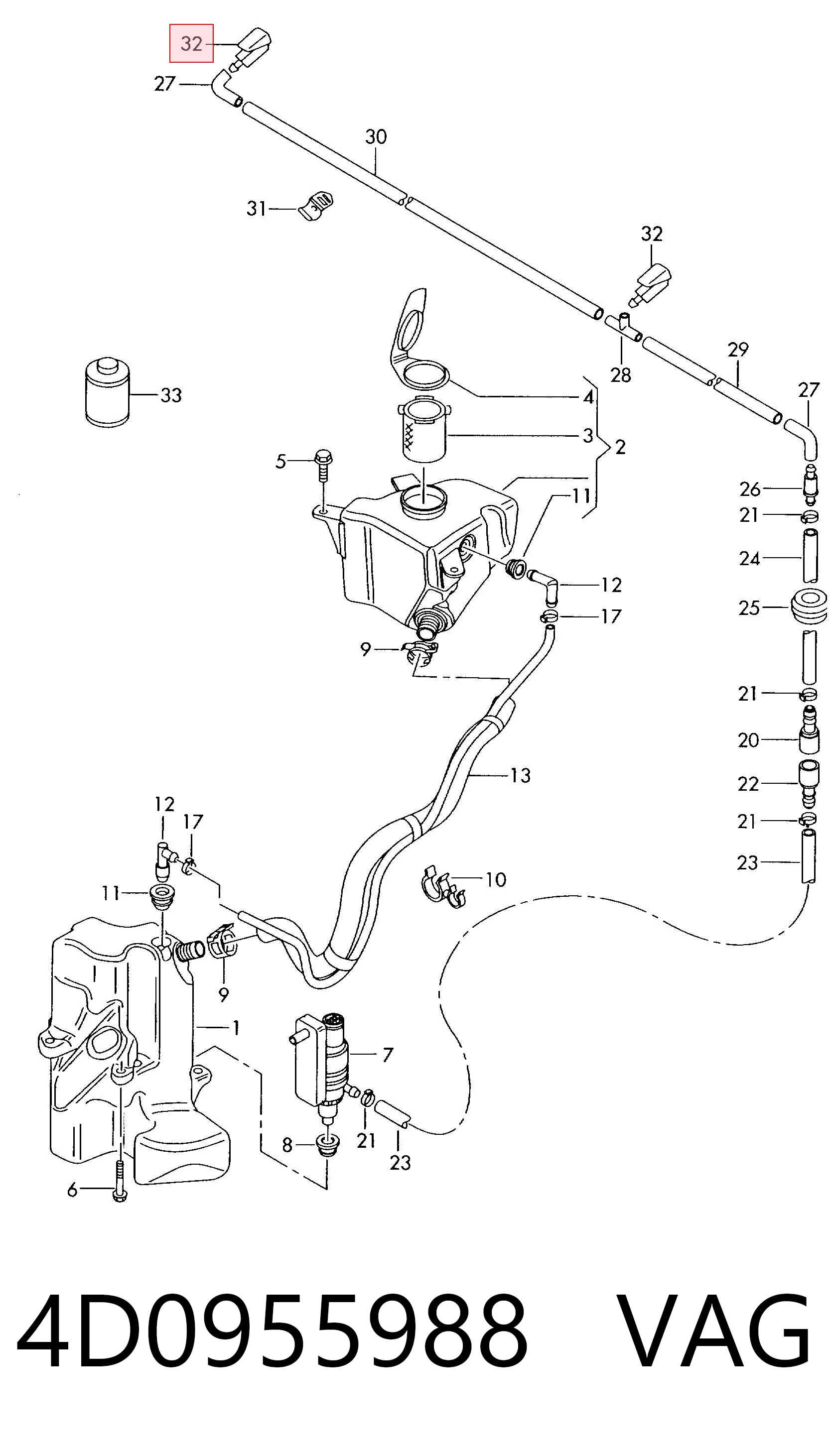 4D0955988 VAG