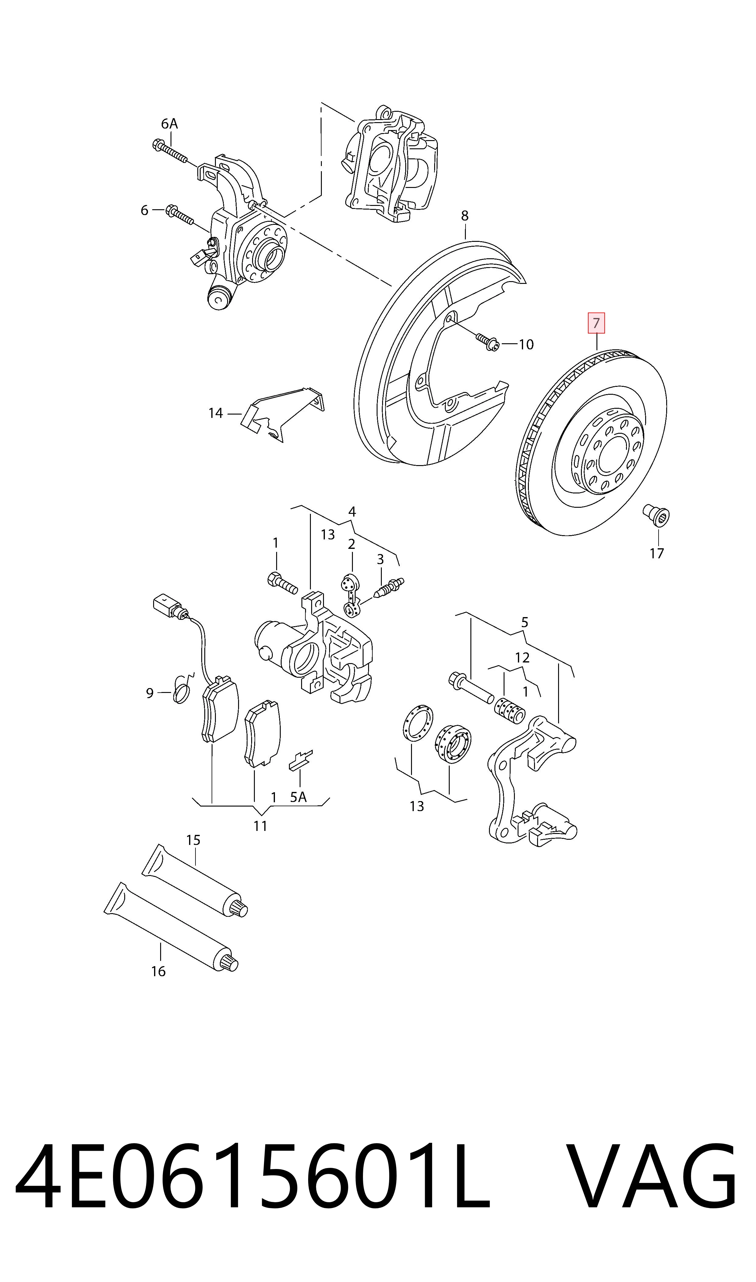 4E0615601L VAG
