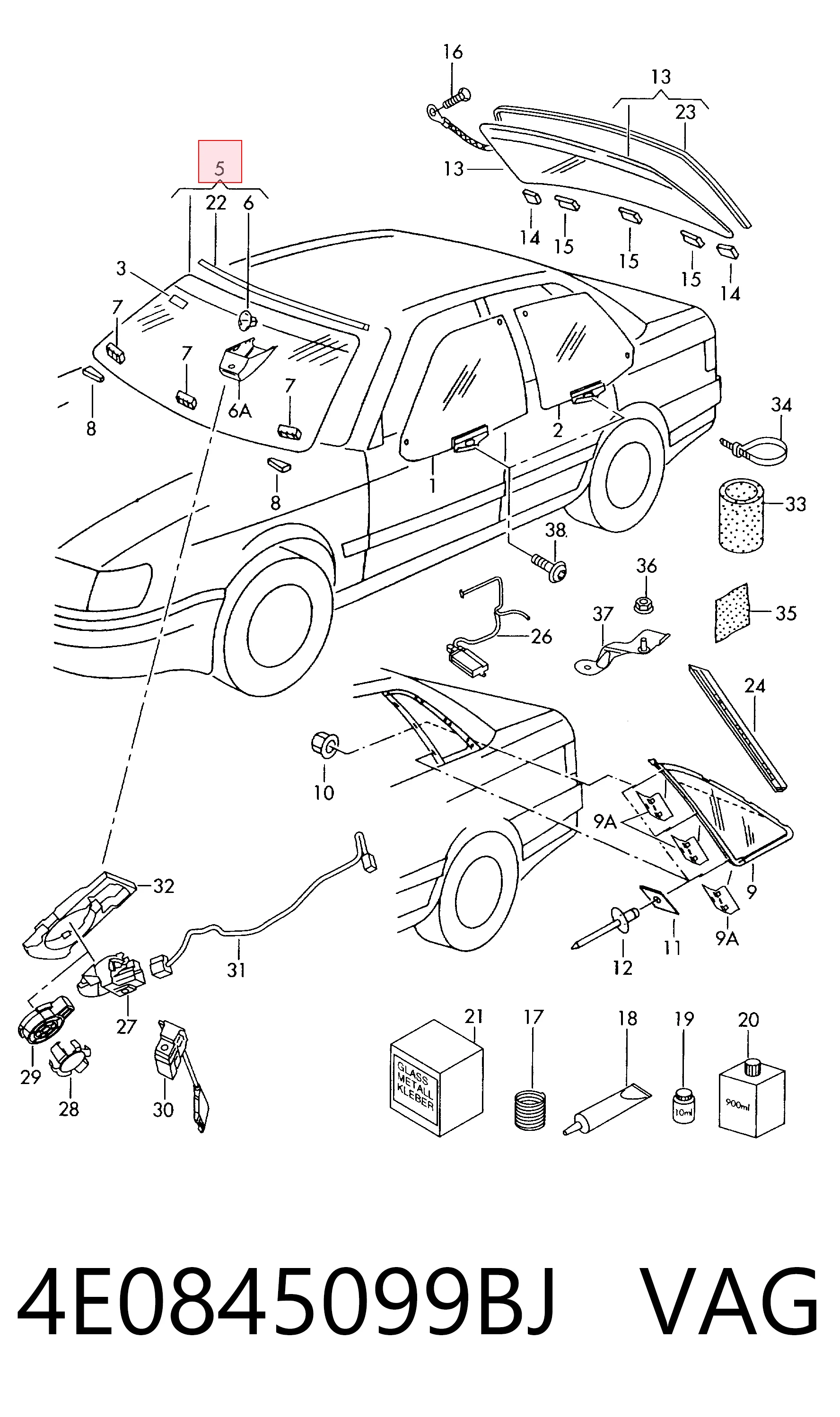 AB63629A XYG Автостекло