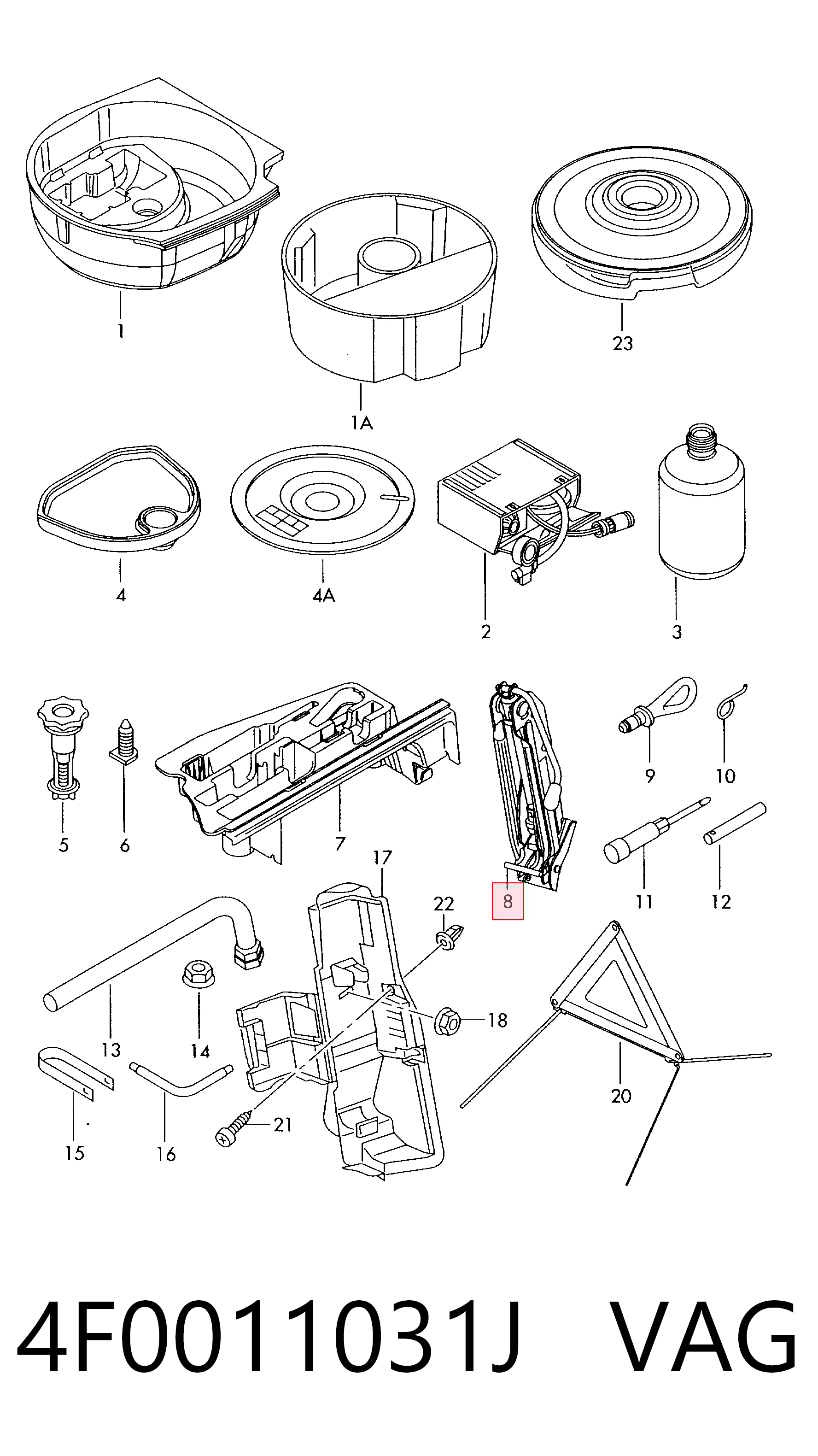 4F0011031J VAG 