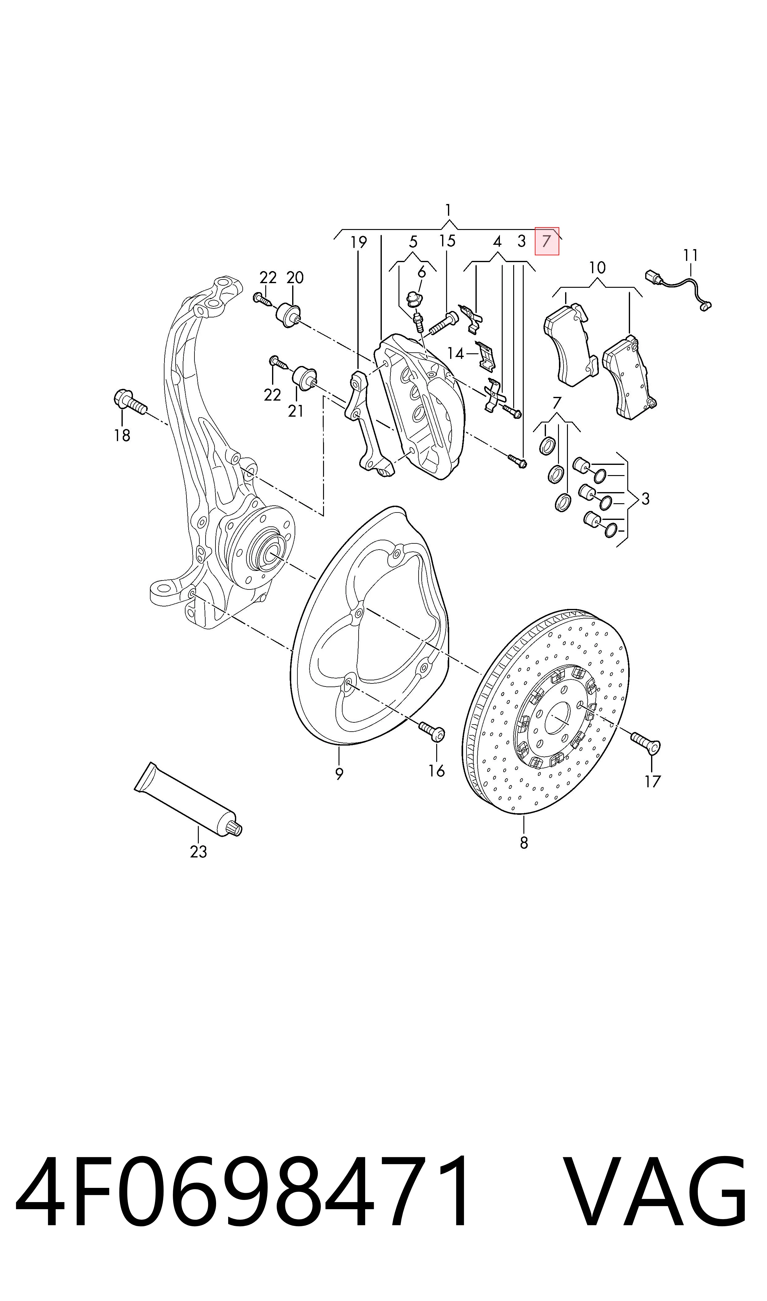 4F0698471 VAG 