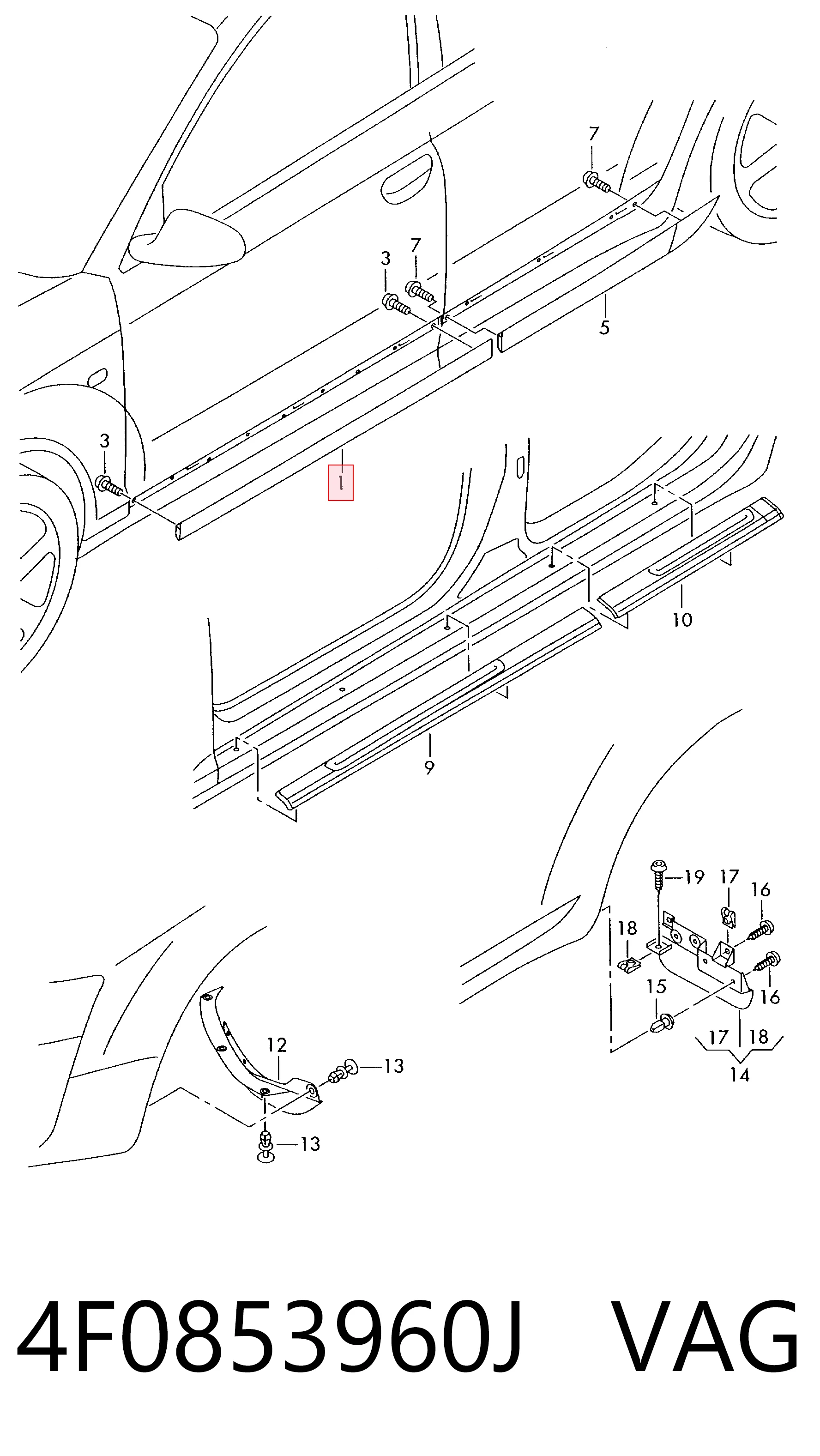 4F0853960J VAG 