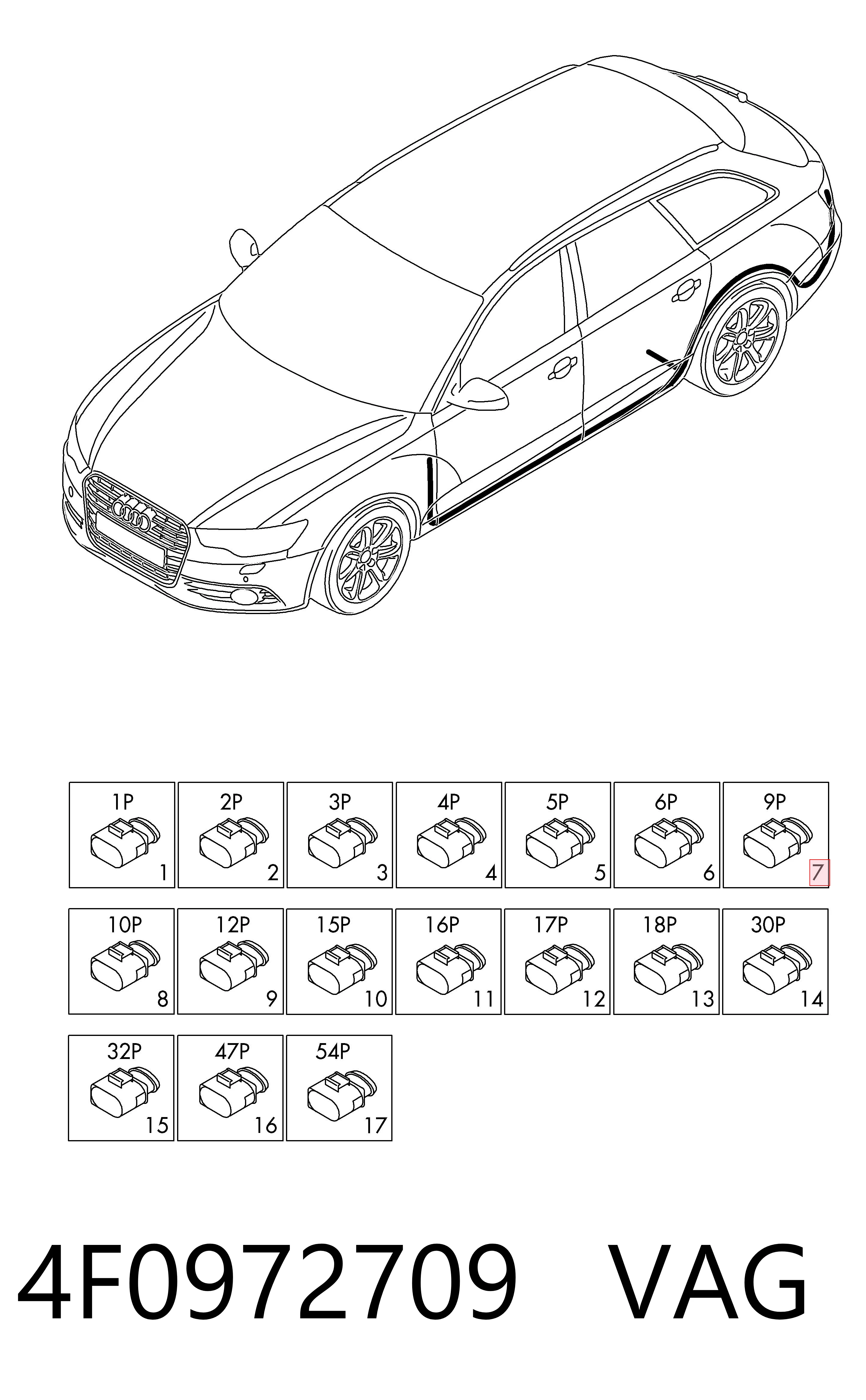 4F0972709 VAG 
