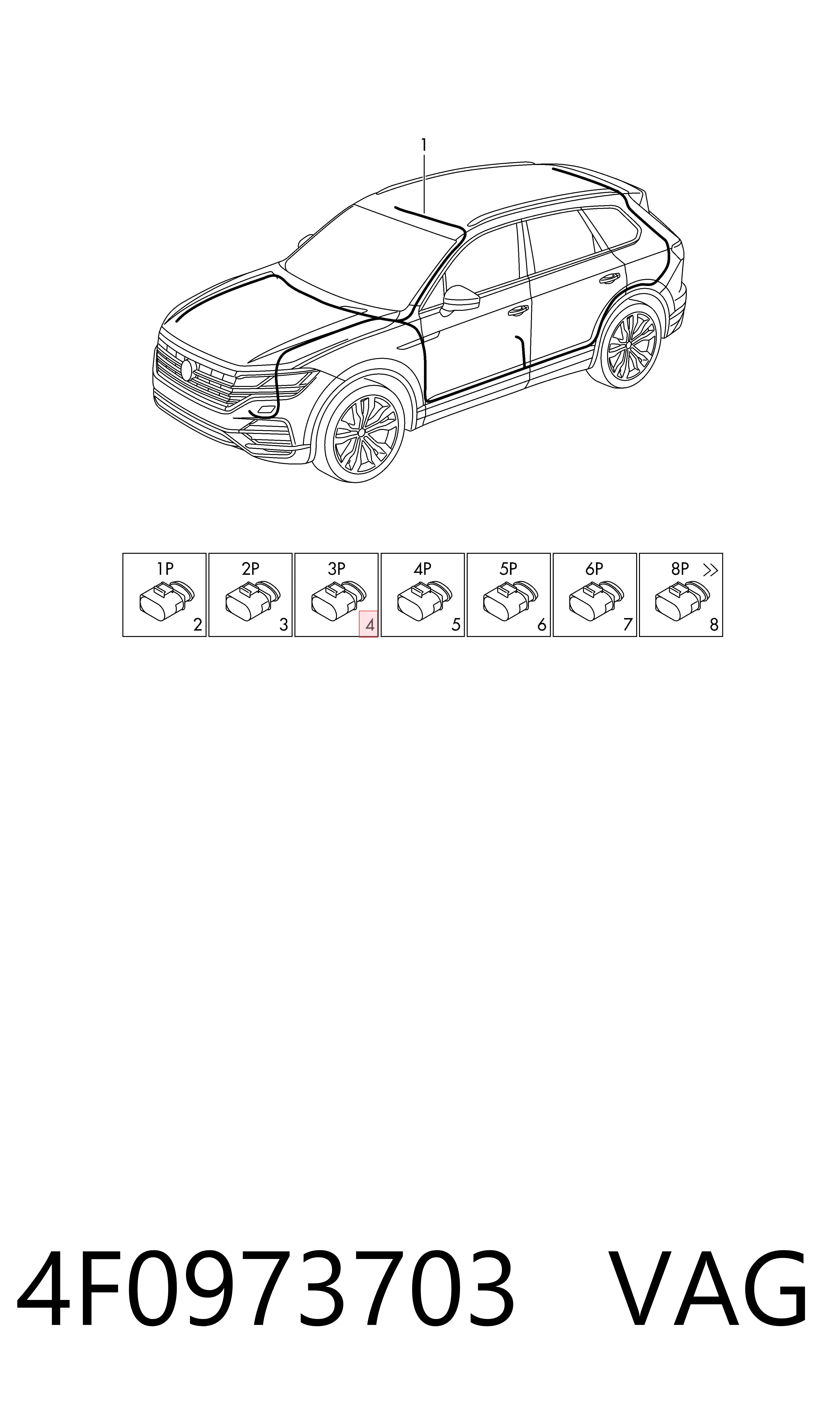 Разъем (фишка) универсальный AND 30973026