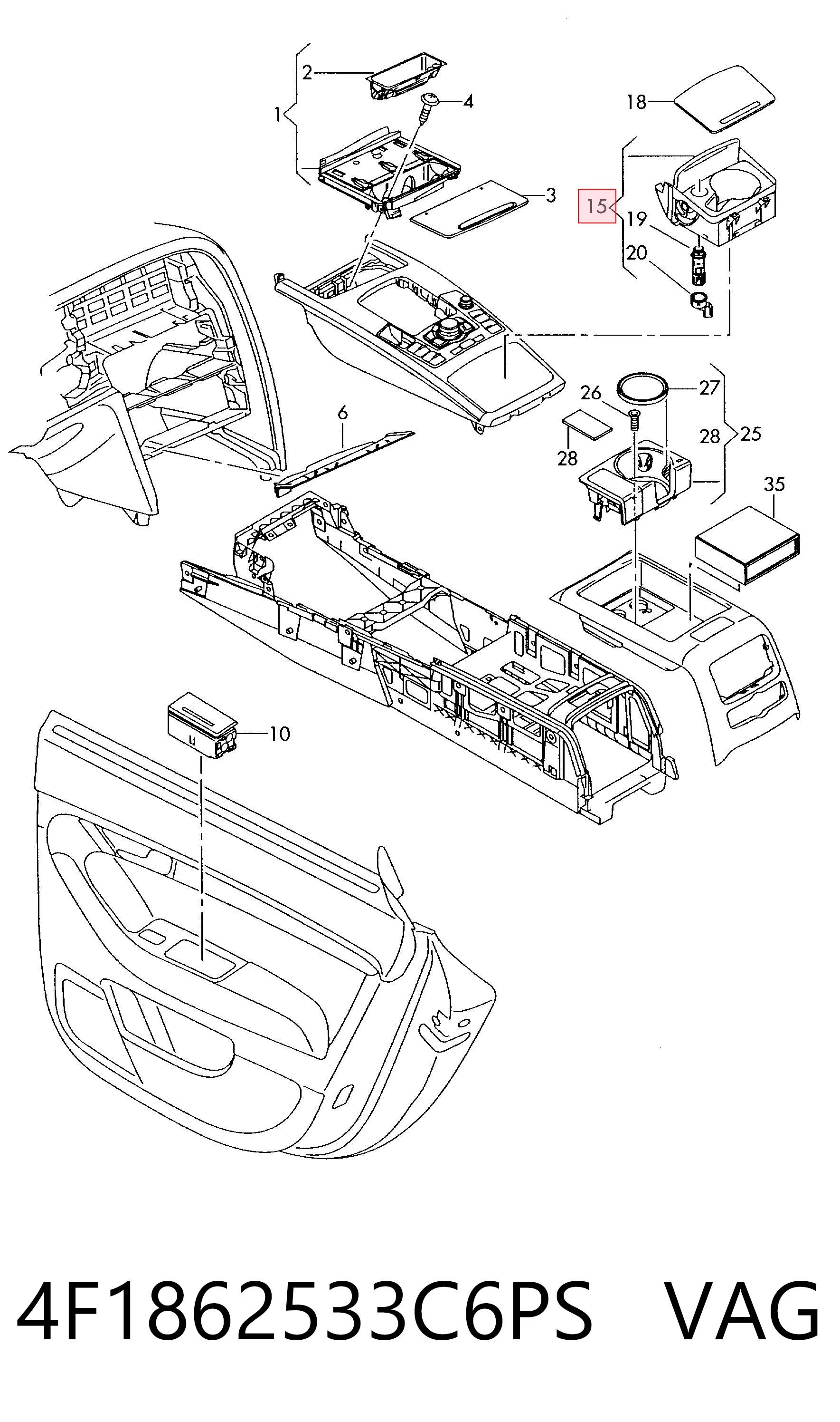 4F1862533C6PS VAG 