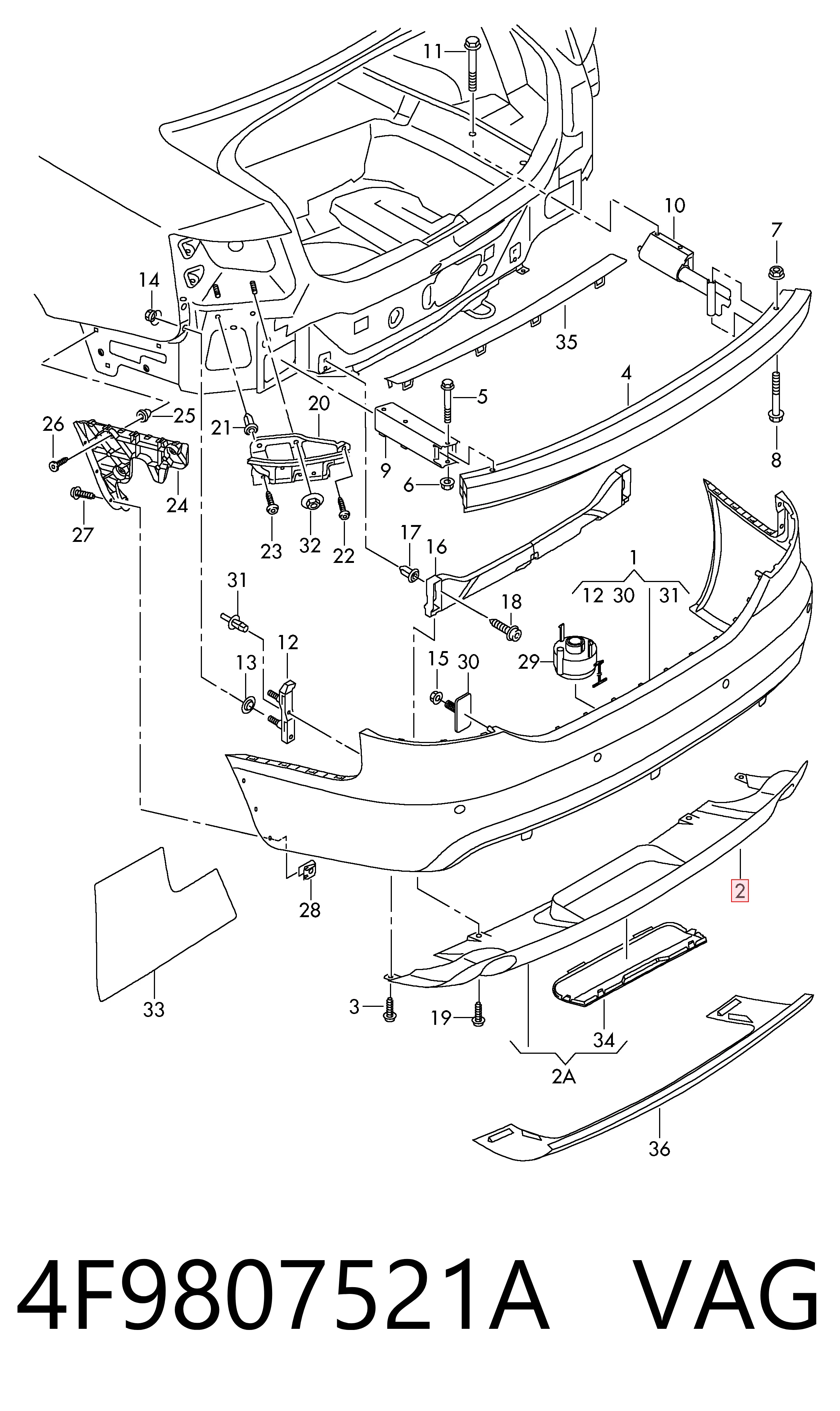 4F9807521A VAG 