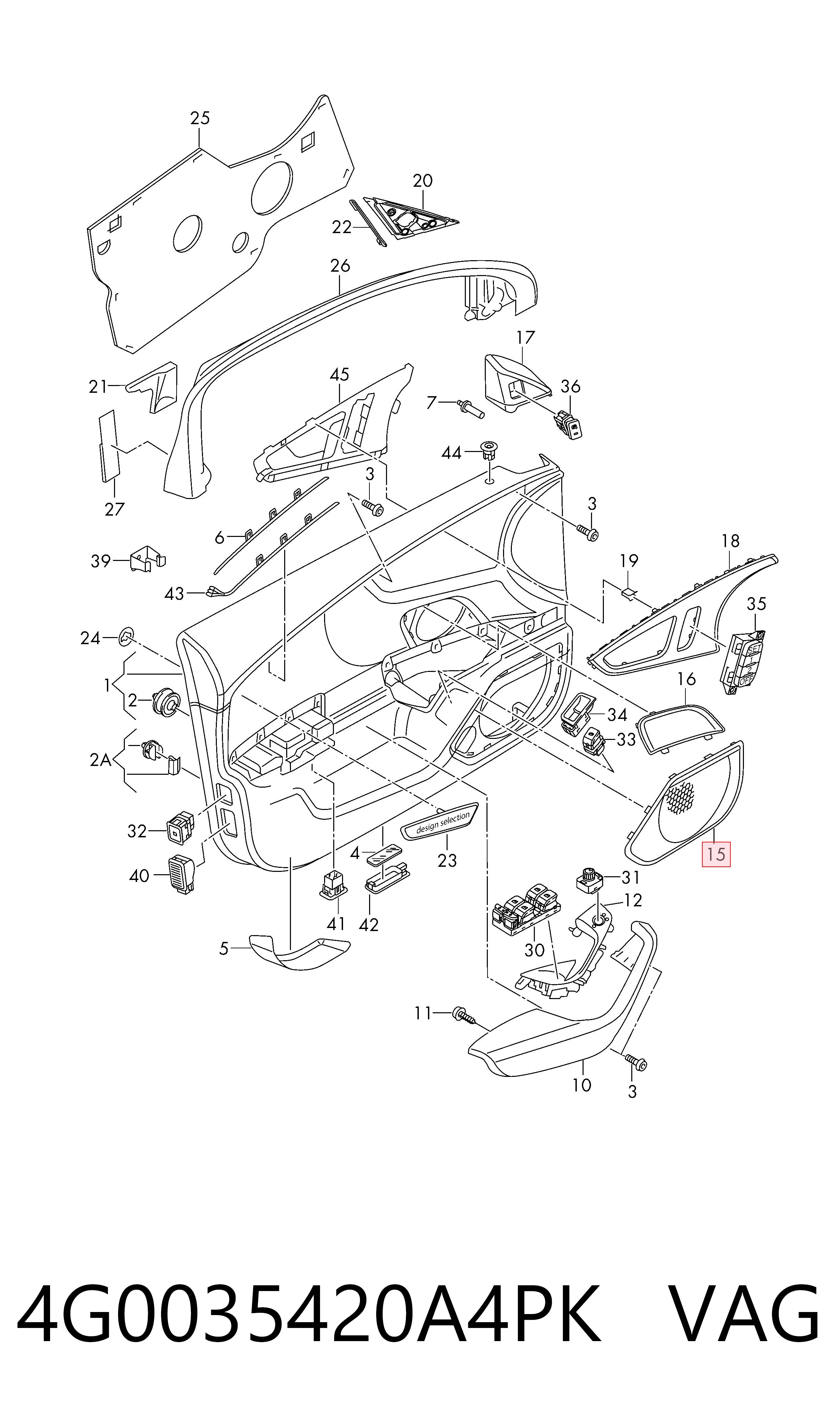 4G0035420A4PK VAG 