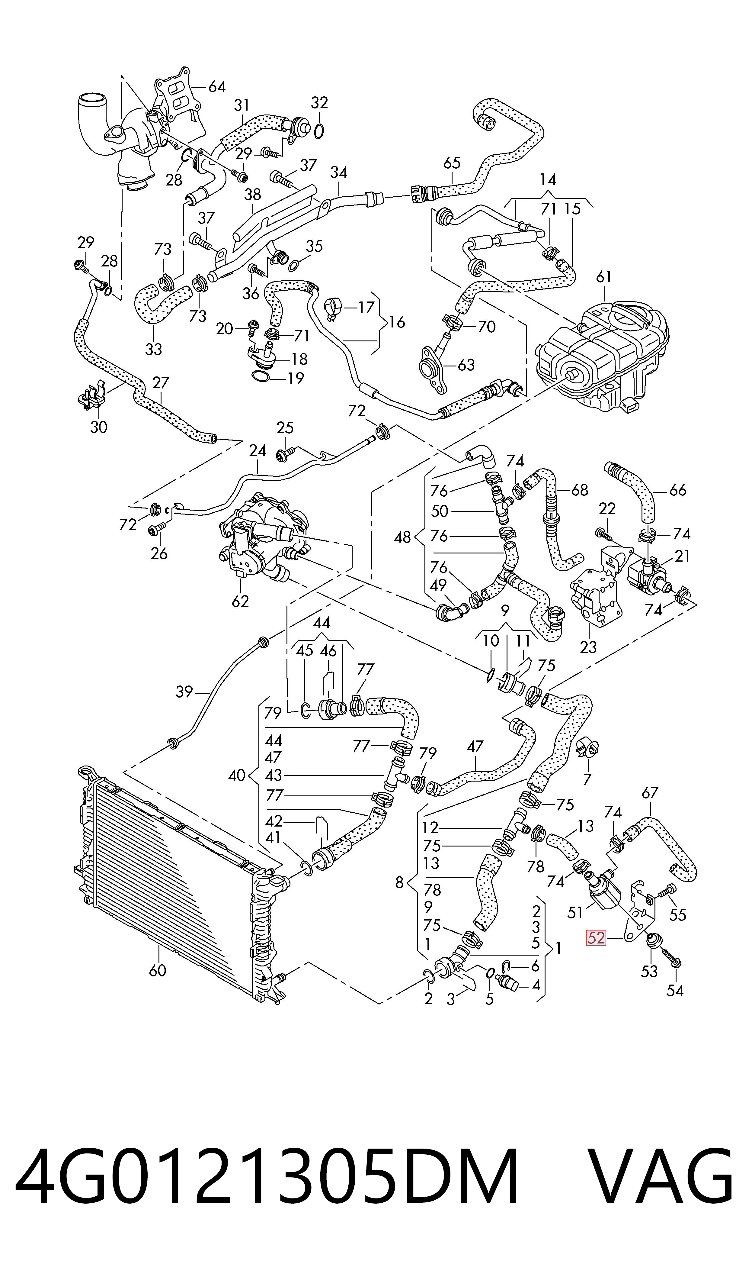 4G0121305DM VAG 