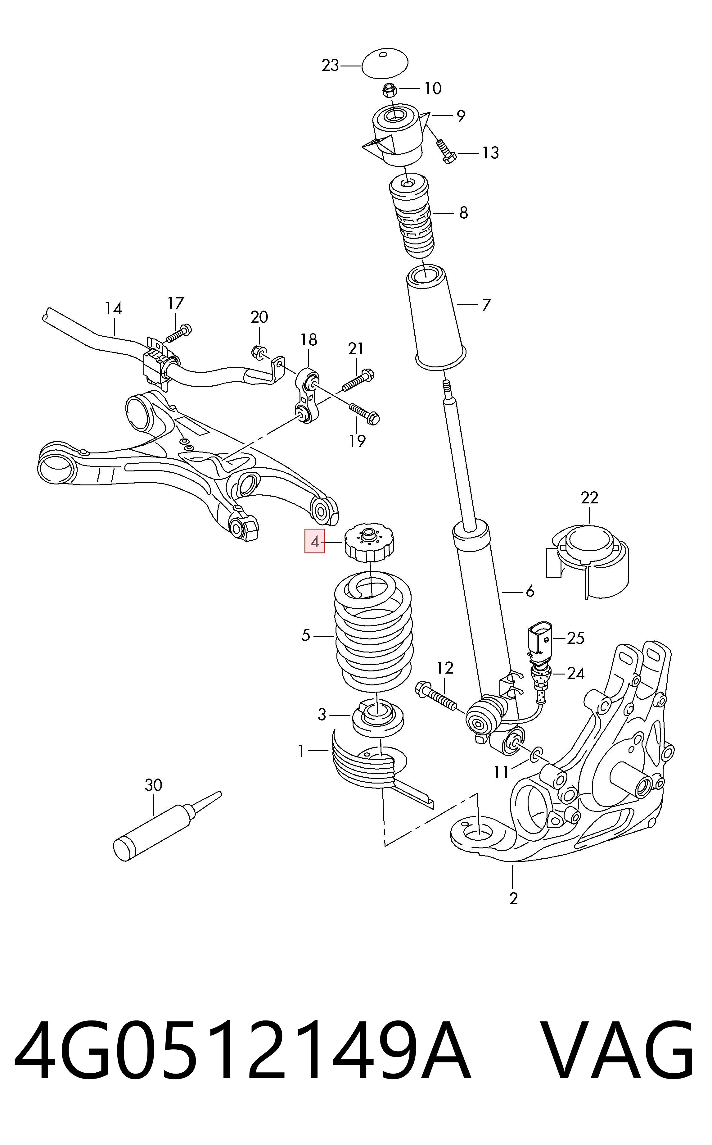4G0512149A VAG 