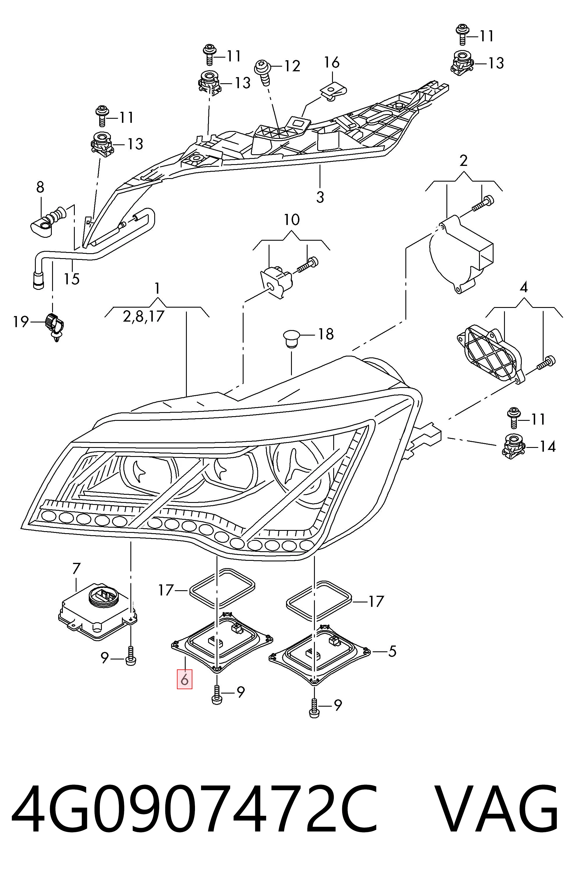 4G0907472C VAG 