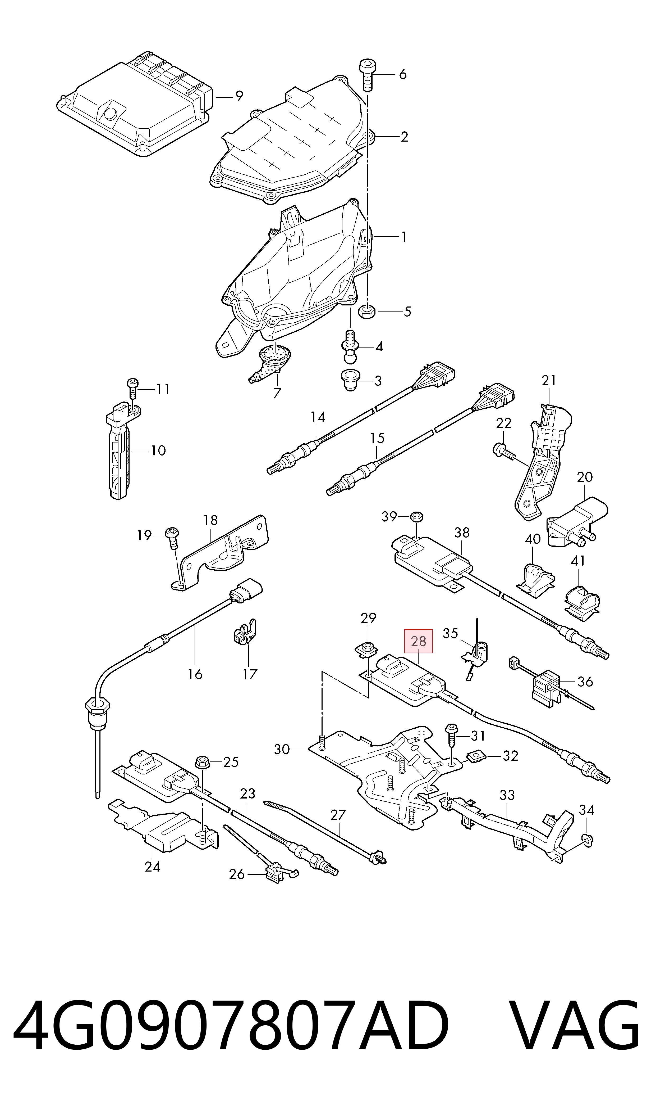 4G0907807AD VAG 