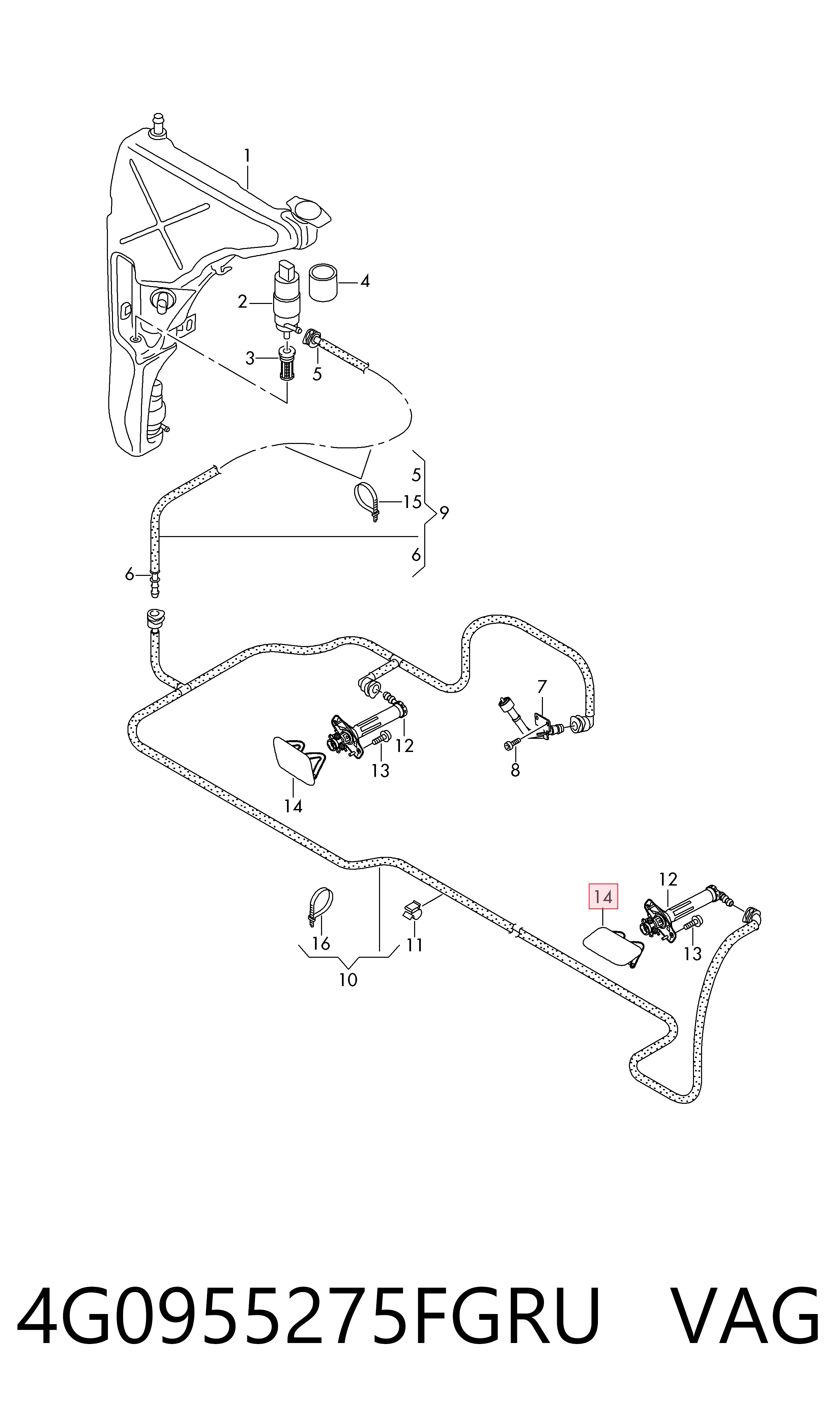4G0955275FGRU VAG 