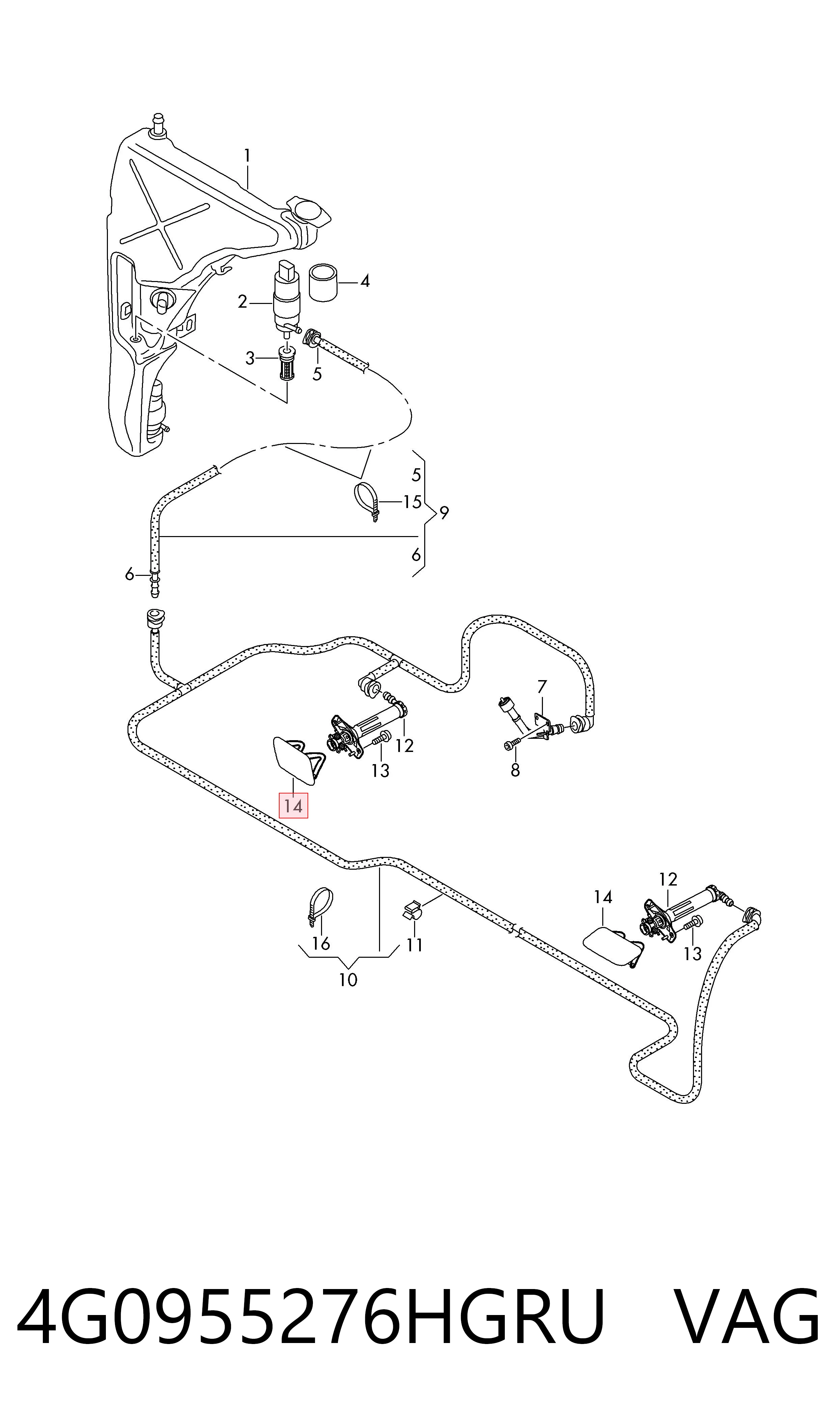 4G0955276HGRU VAG 