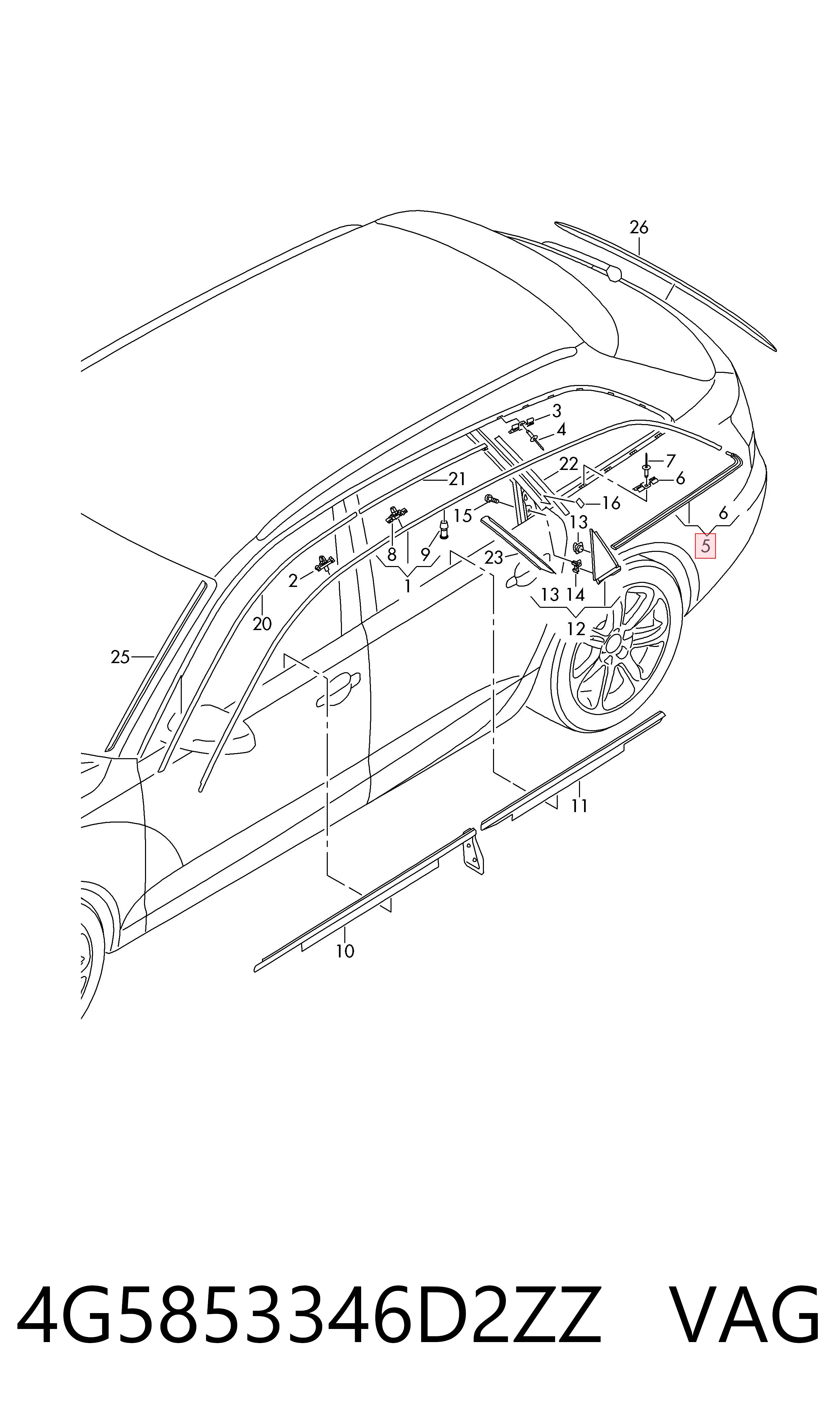 4G5853346D2ZZ VAG 