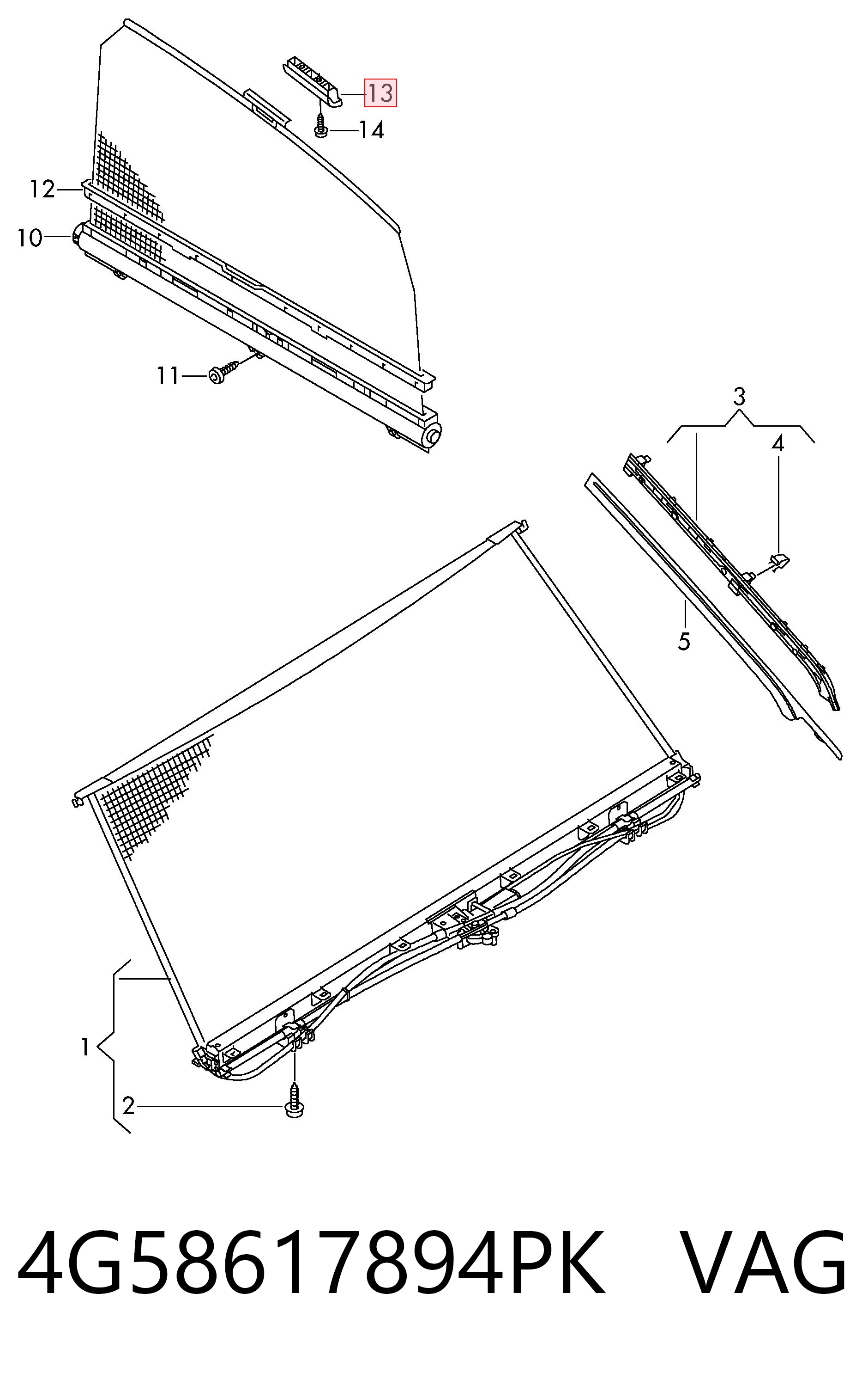 4G58617894PK VAG 