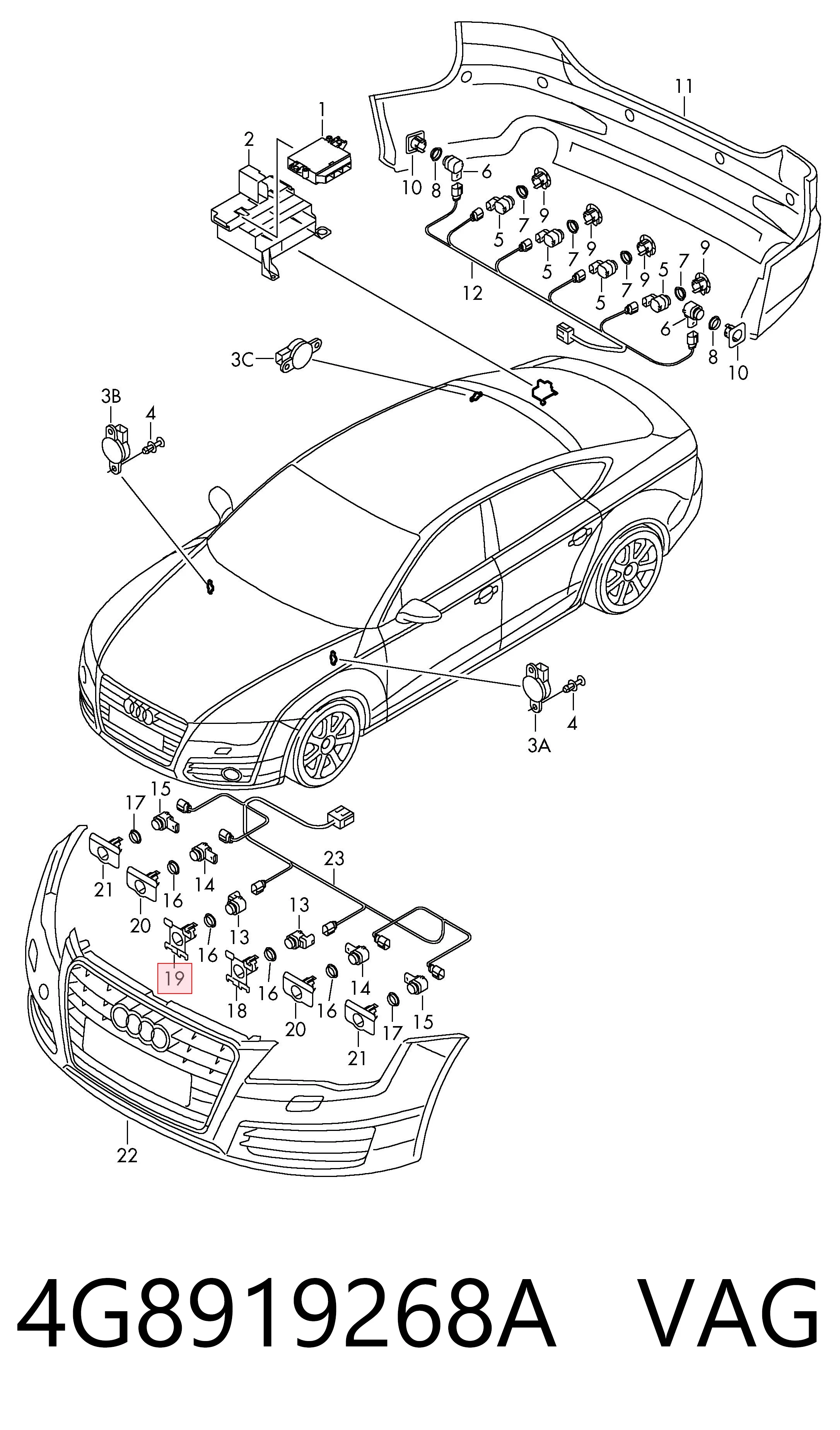 4G8919268A VAG 