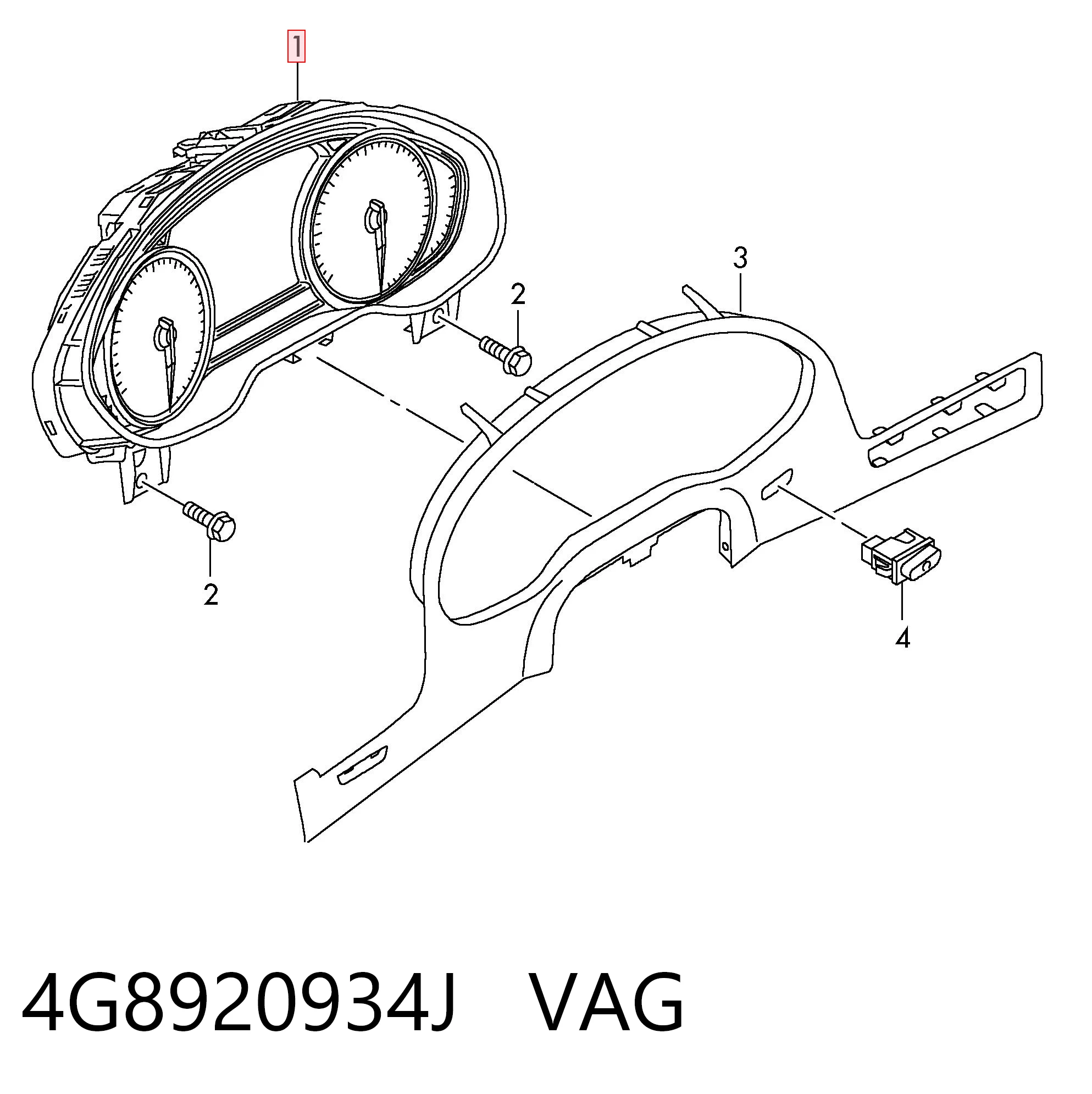 4G8920934J VAG