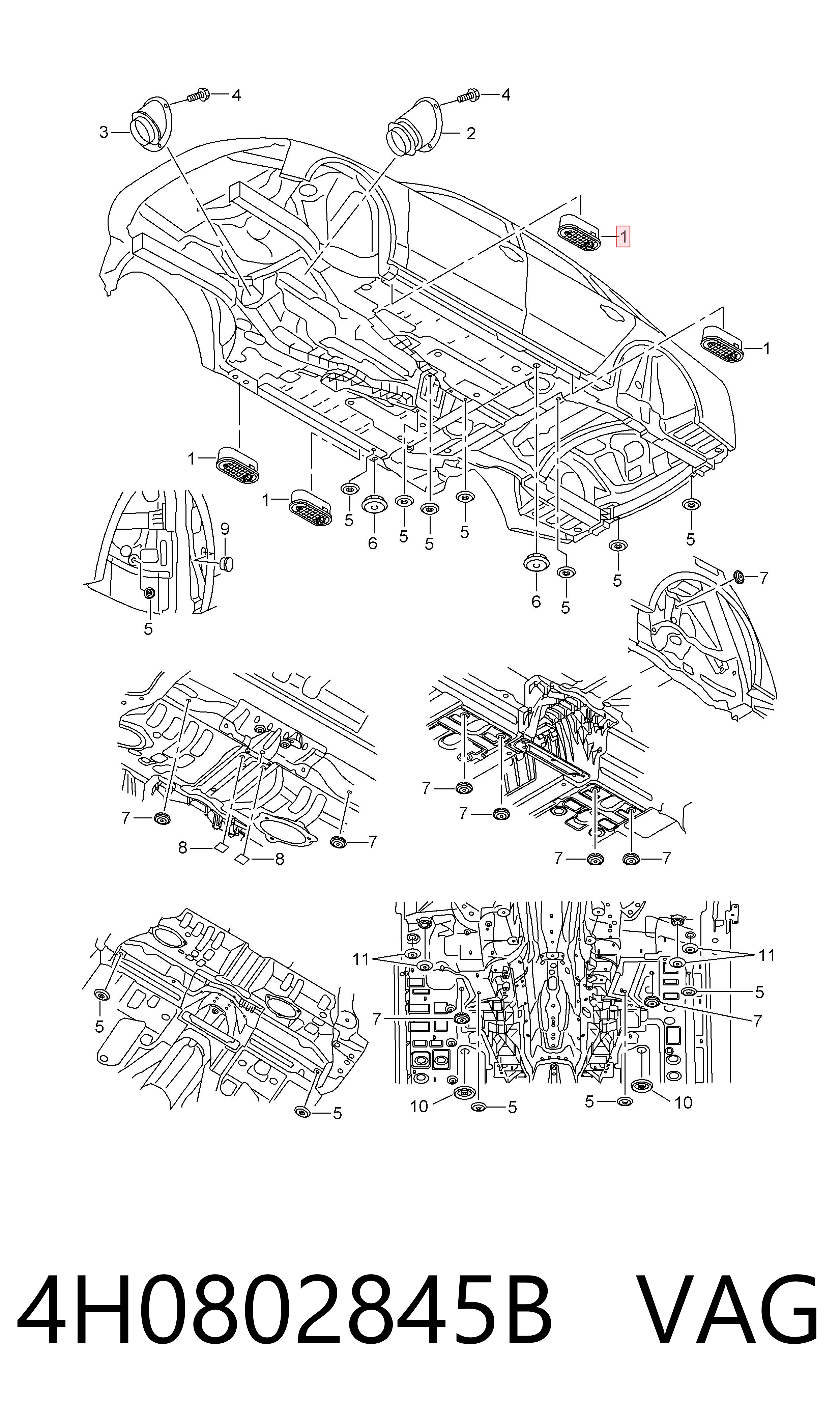 4H0802845B VAG 