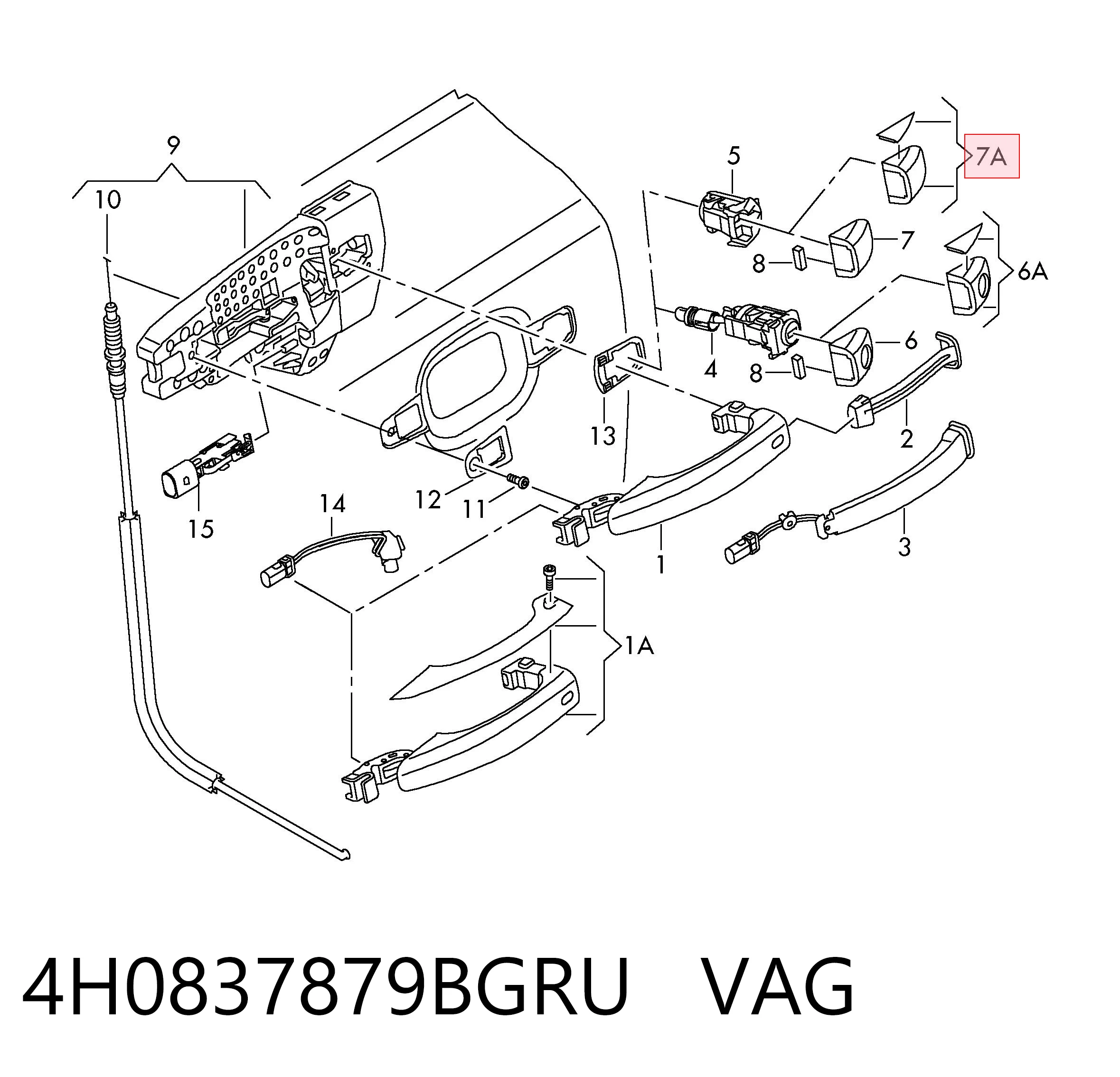 4H0837879BGRU VAG 