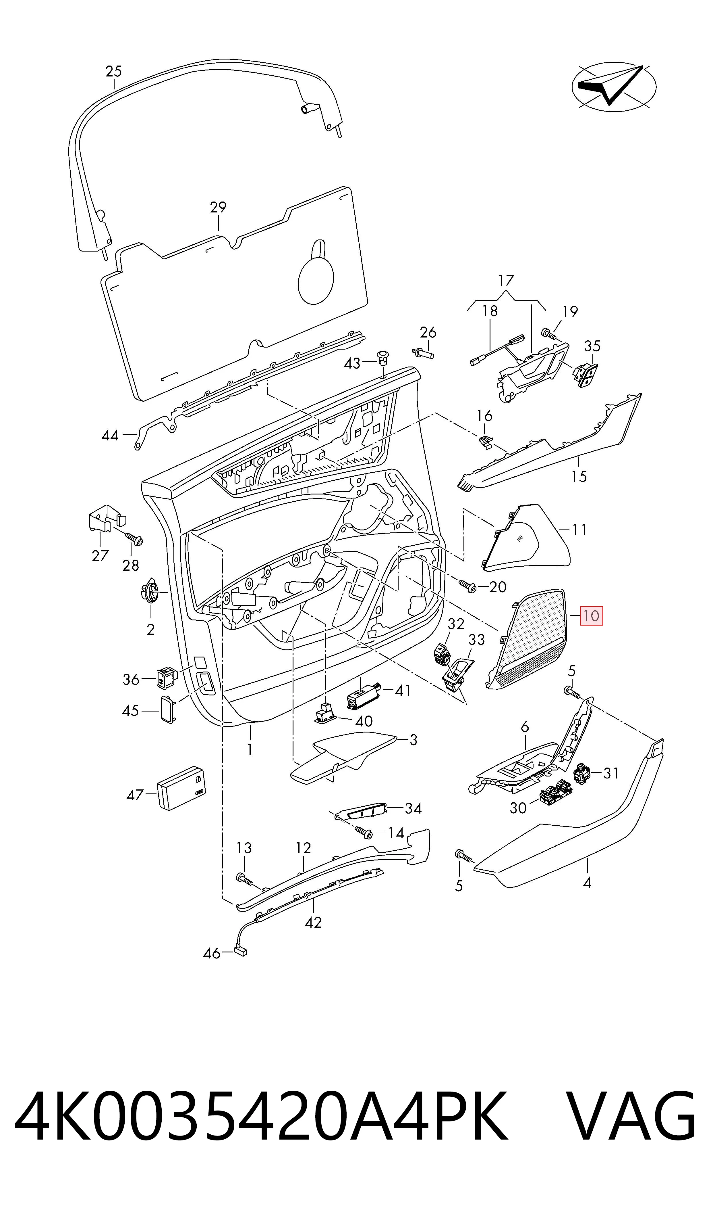 4K0035420A4PK VAG 