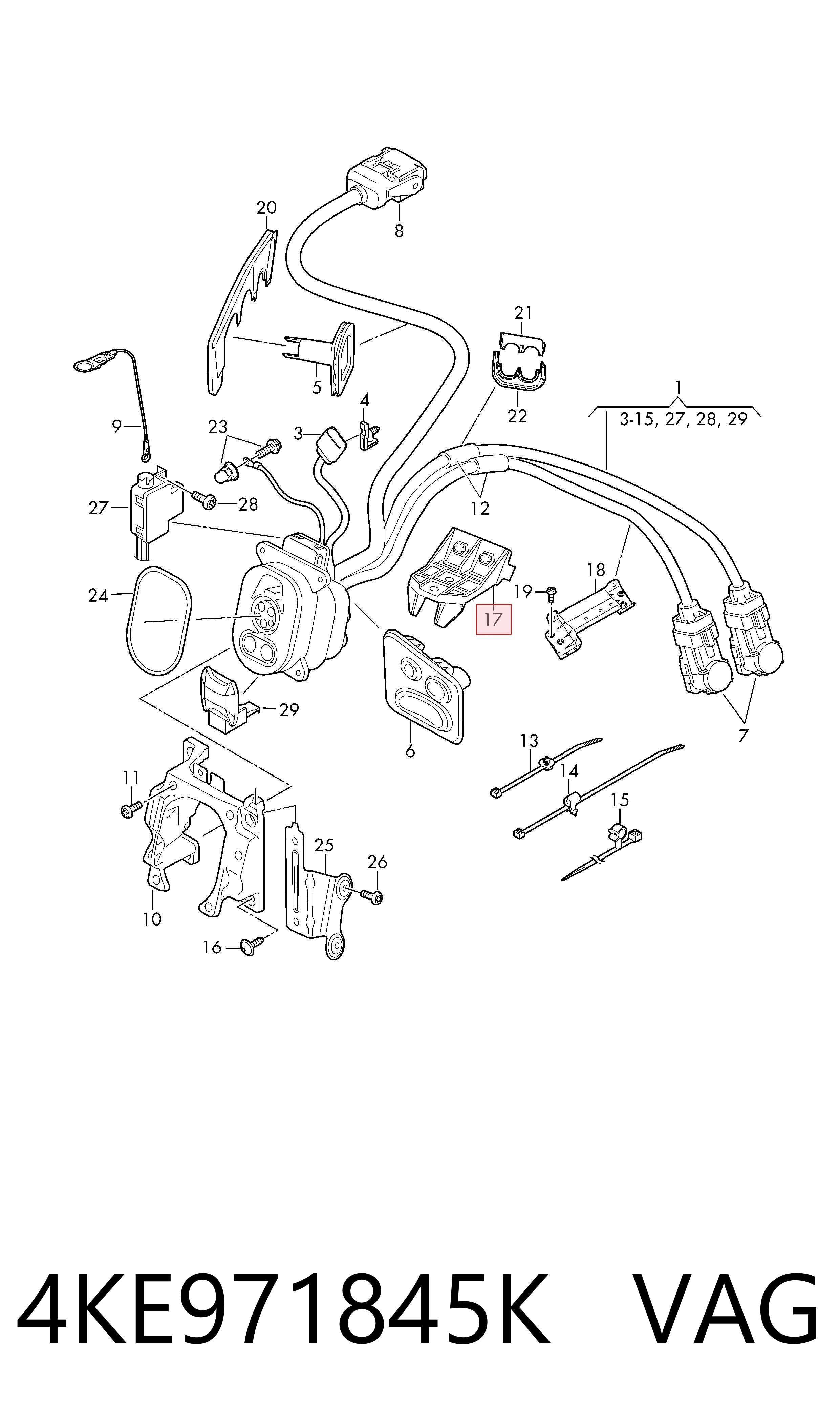 4KE971845K VAG 