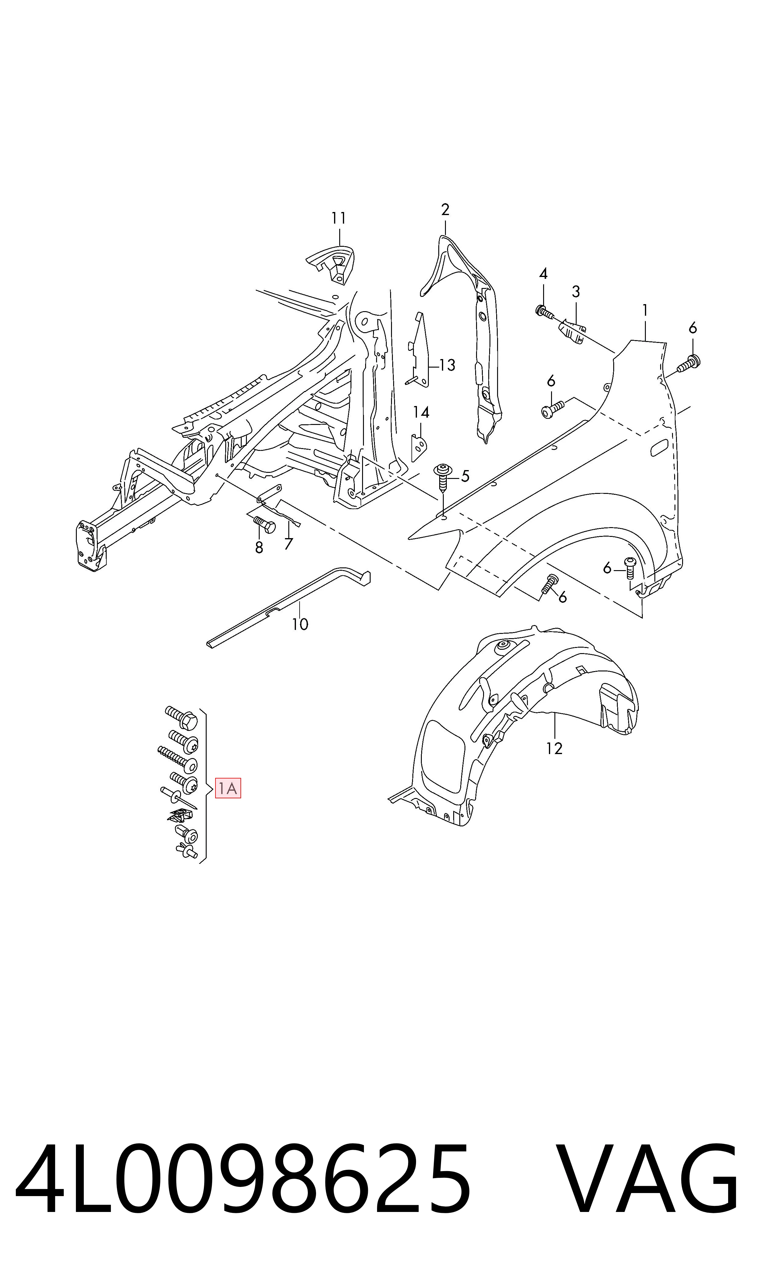 4L0098625 VAG