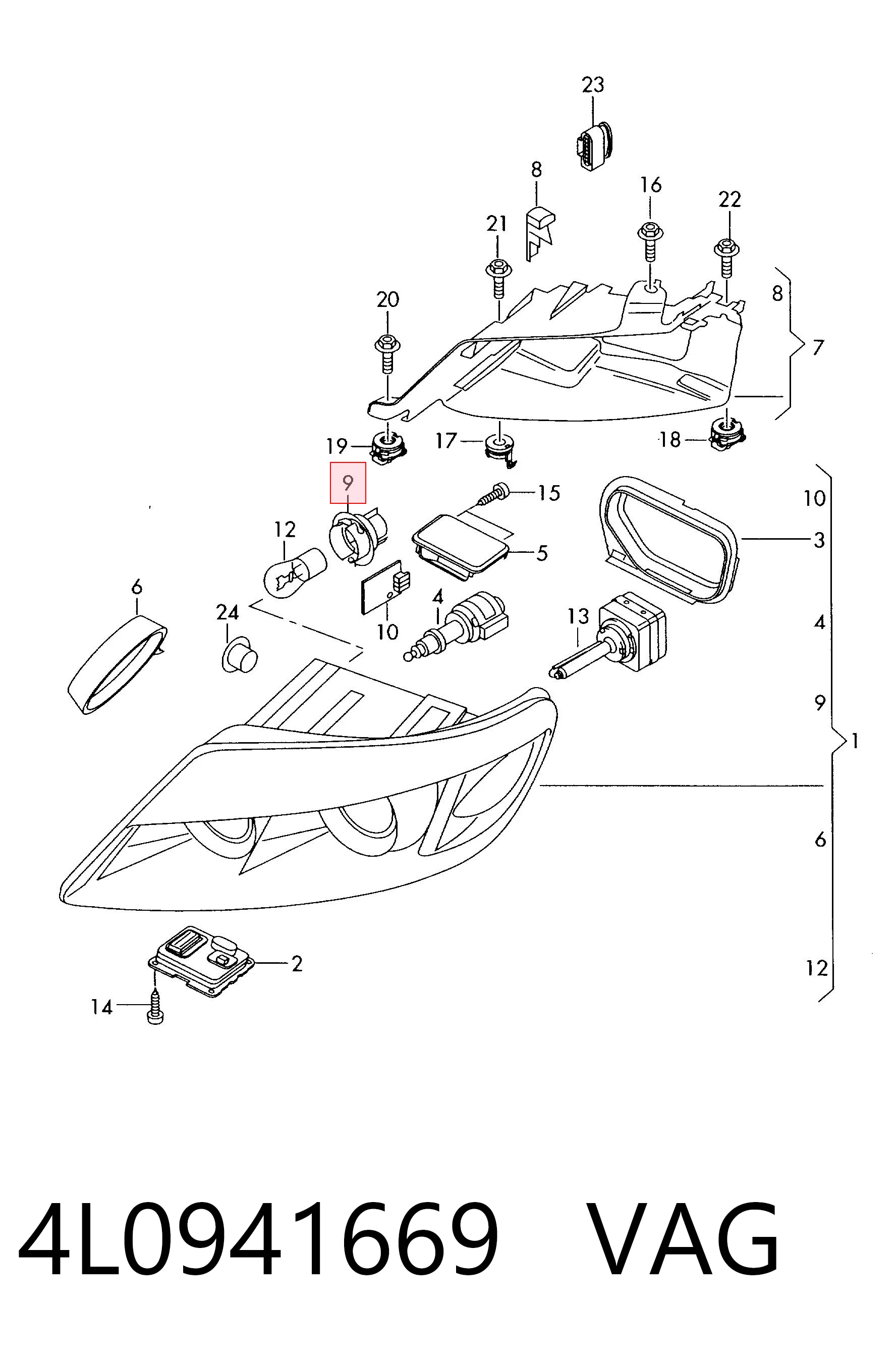 4L0941669 VAG 