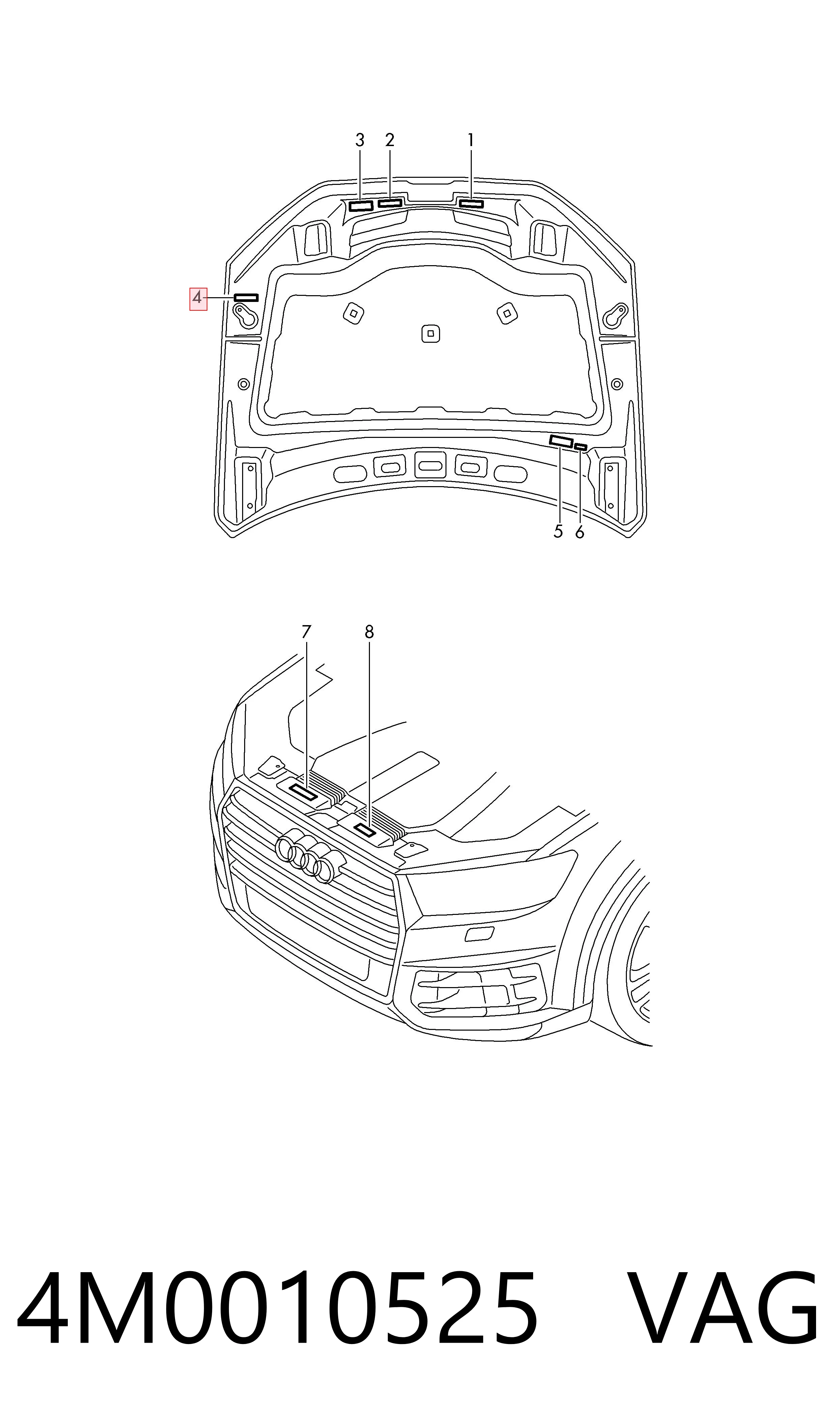 4M0010525 VAG