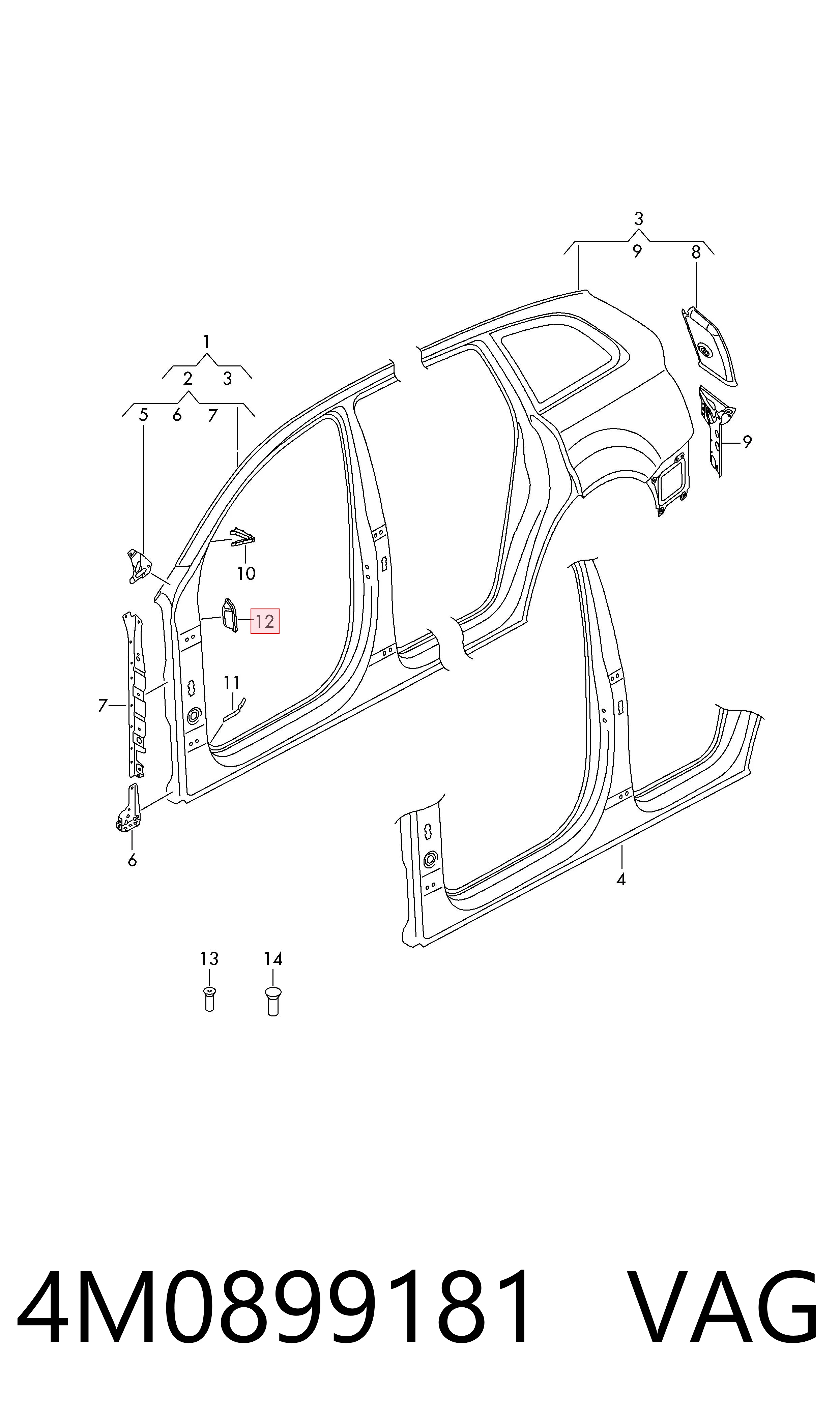 4M0899181 VAG 