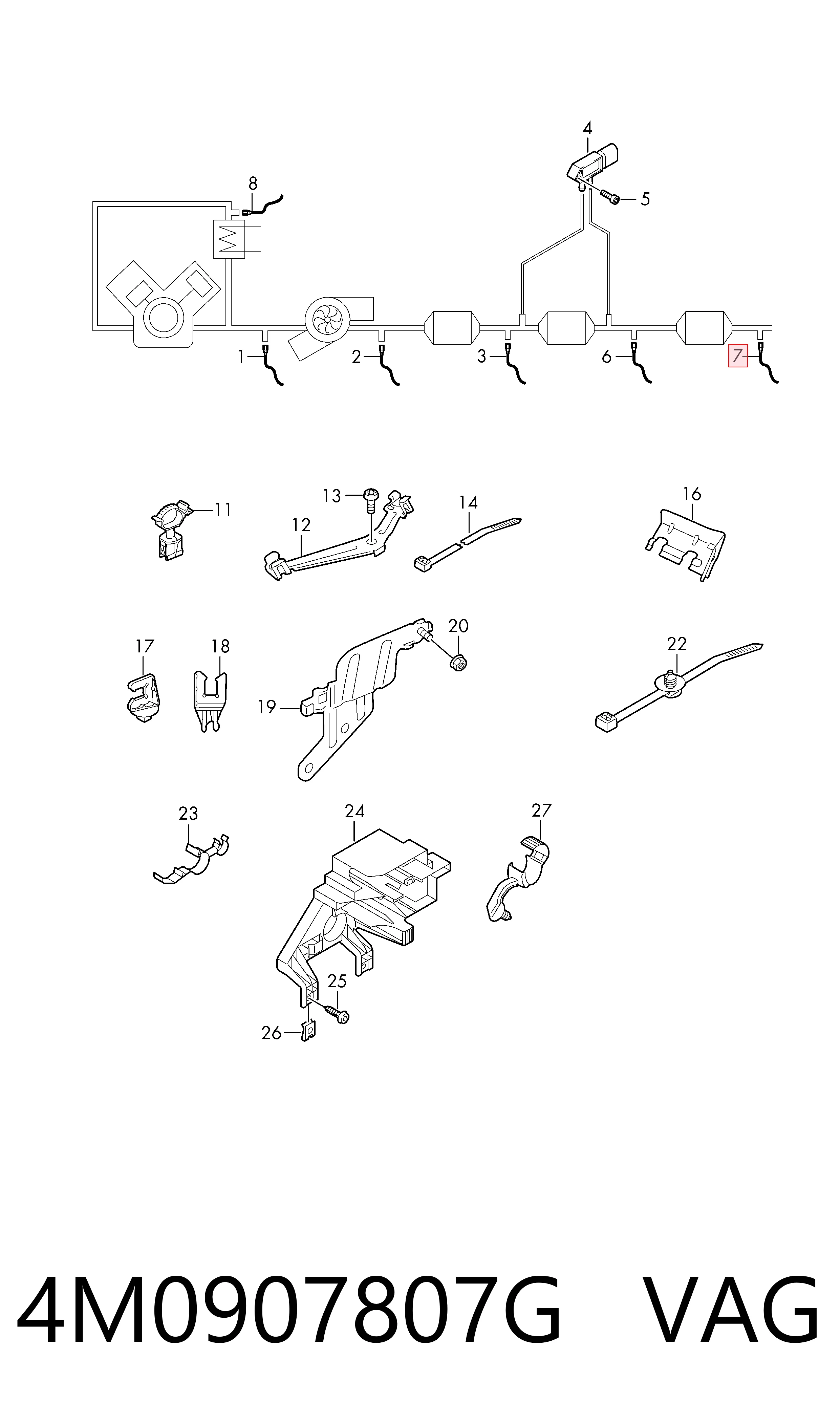  Bentley 4M0907807G цена, от 214.65 USD