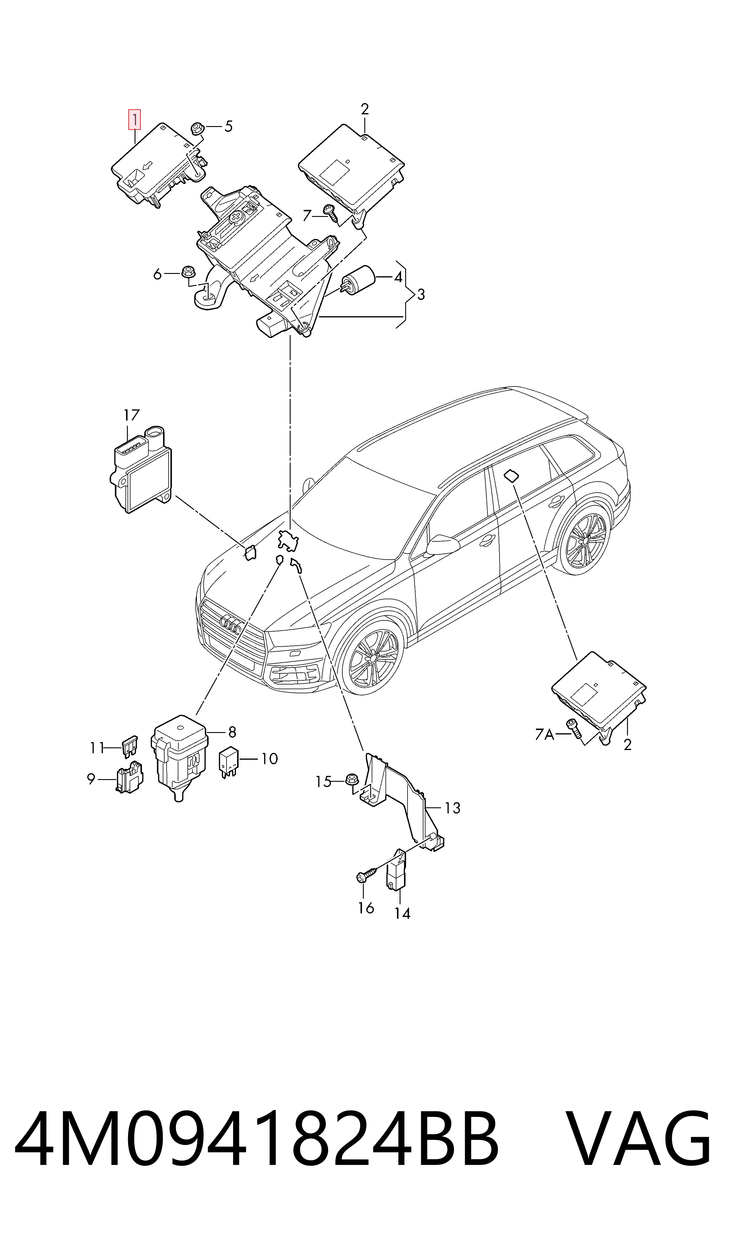 4M0941824BB VAG 