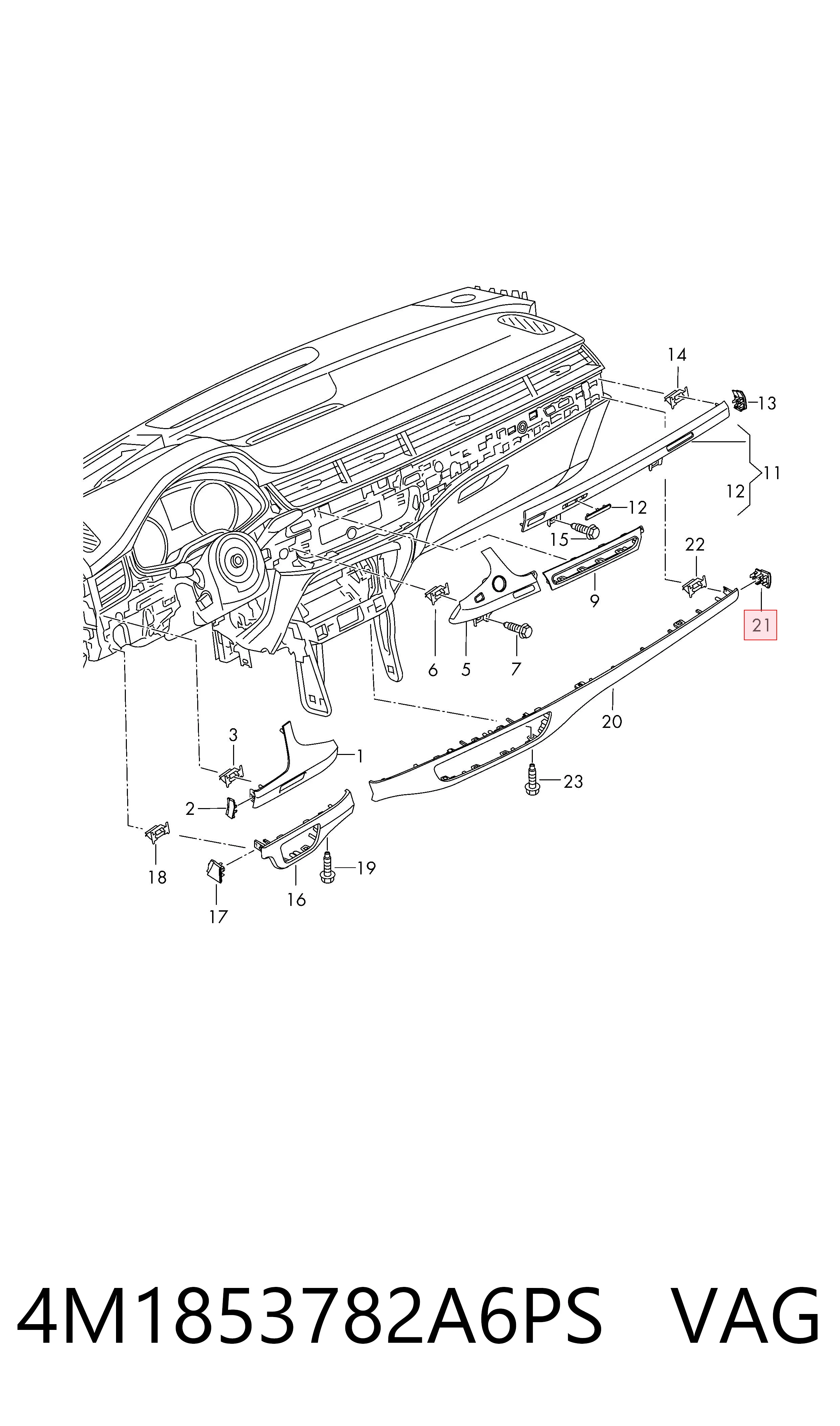 4M1853782A6PS VAG