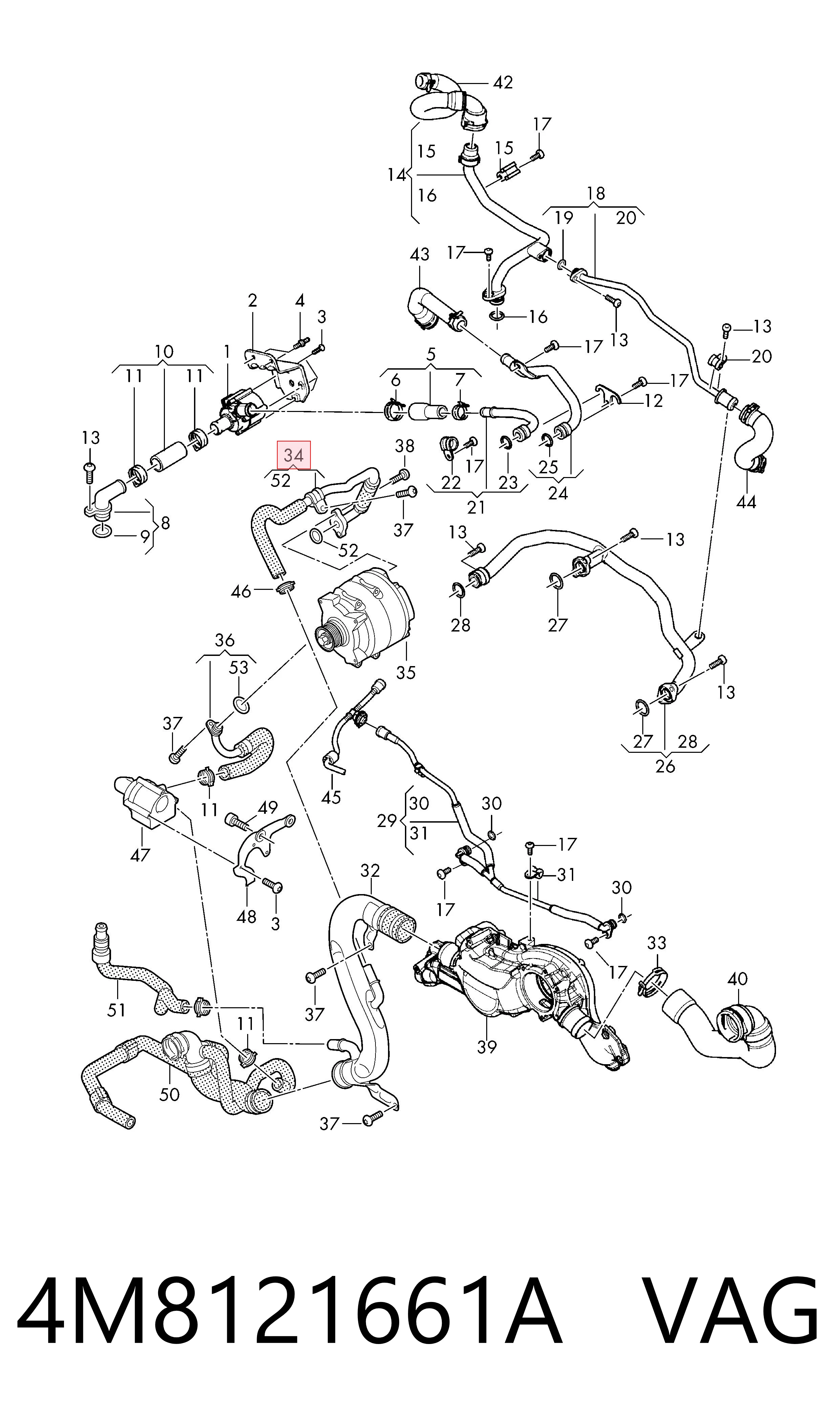 4M8121661A VAG 