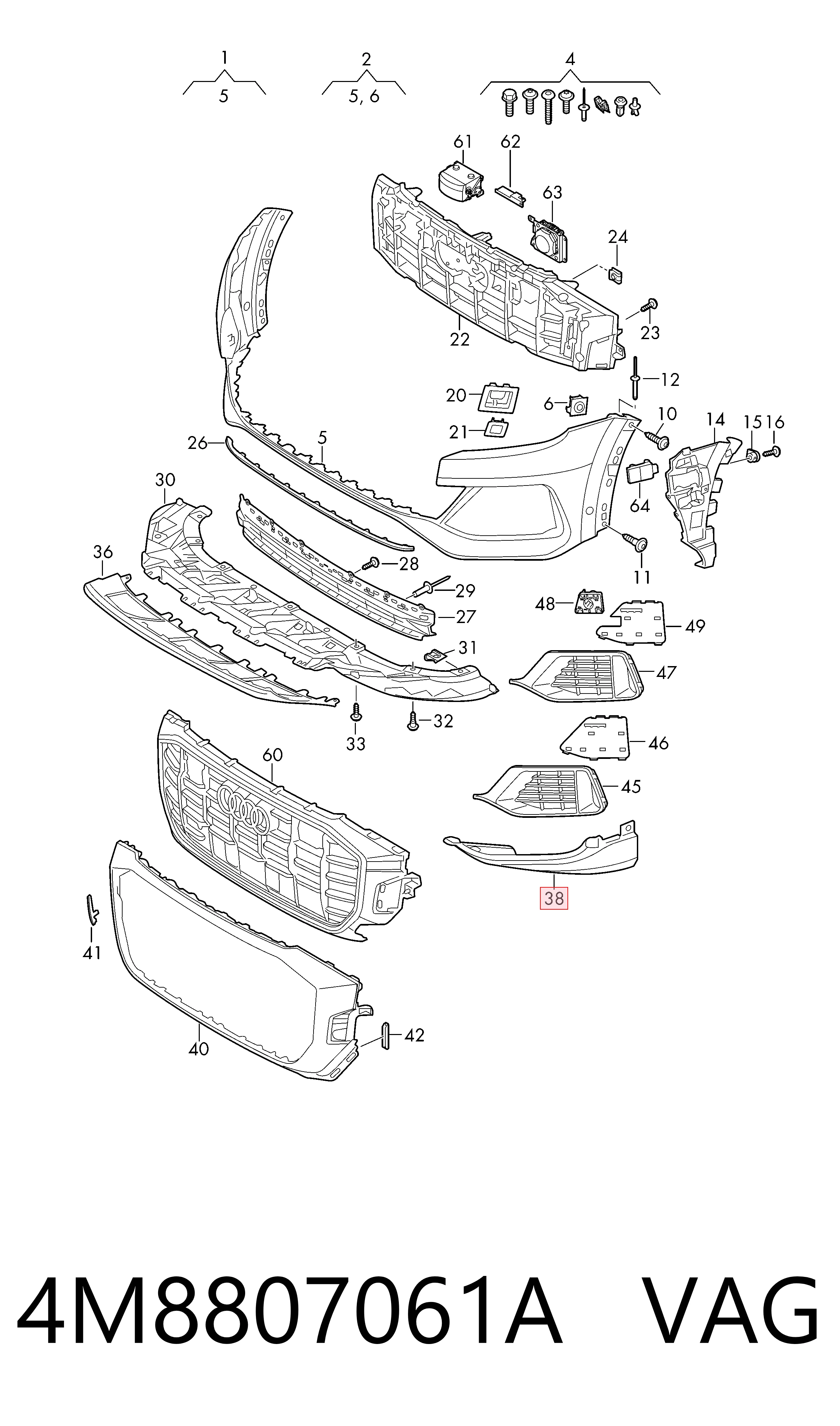 4M8807061A VAG 