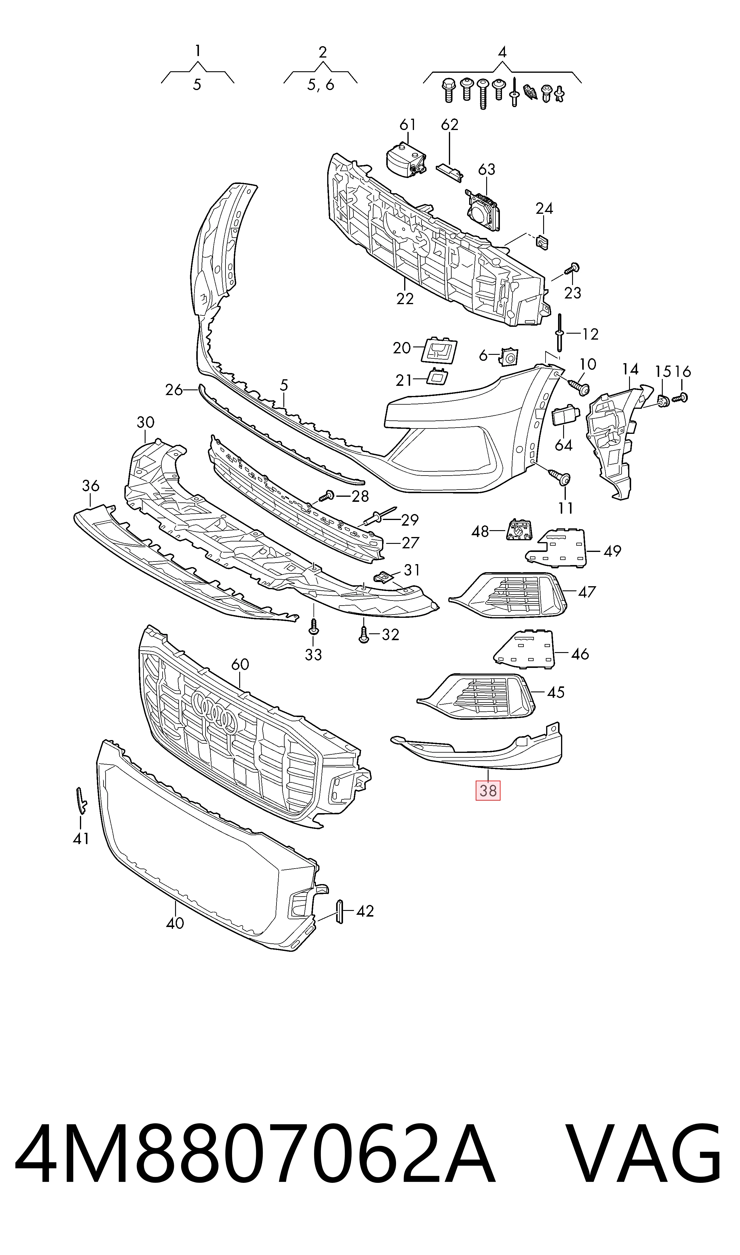 4M8807062A VAG 