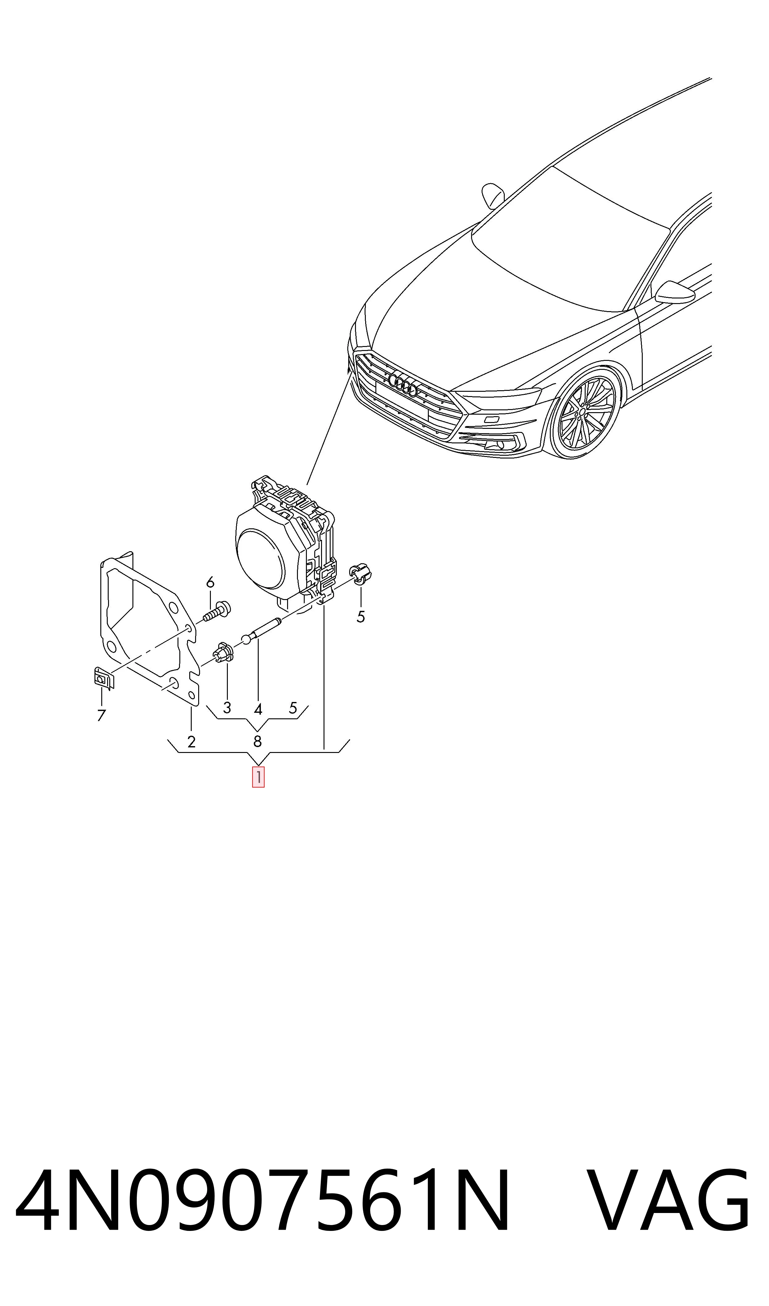 4N0907561N VAG 