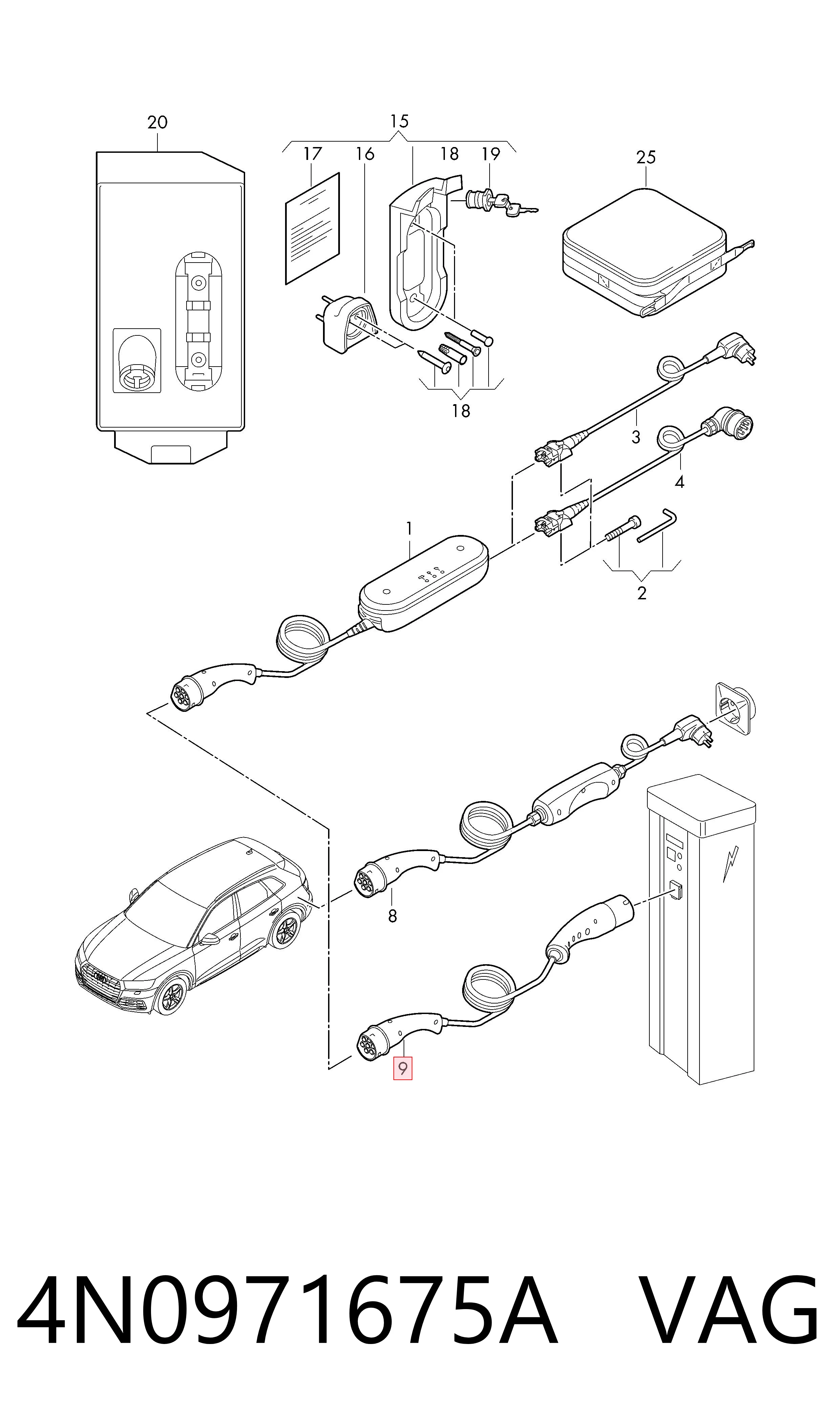  VAG 4N0971675A цена, от 77.28 USD
