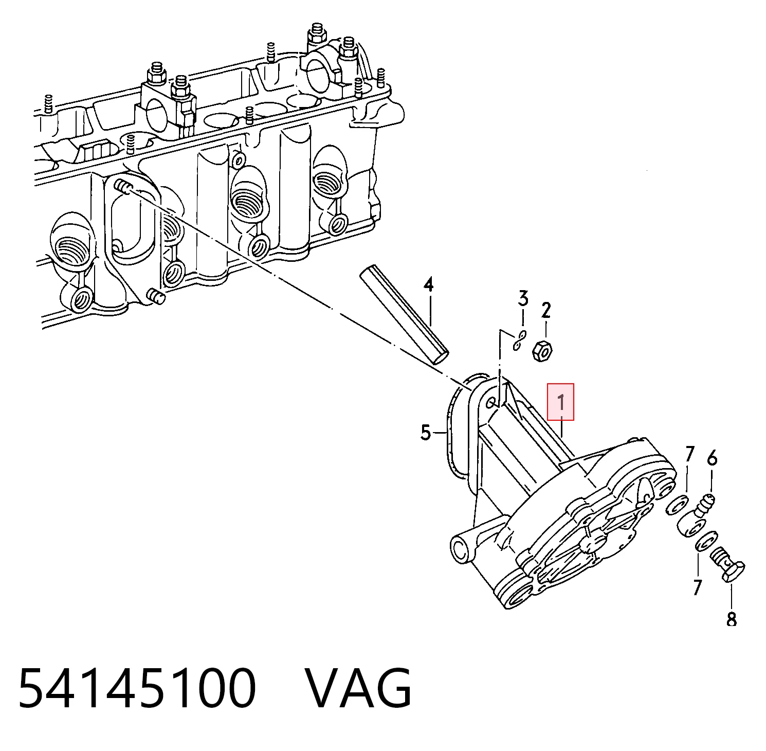 Вакуумный насос Audi 80 B4 седан (8C2) (1991 - 1994) цена, от 96.34 USD