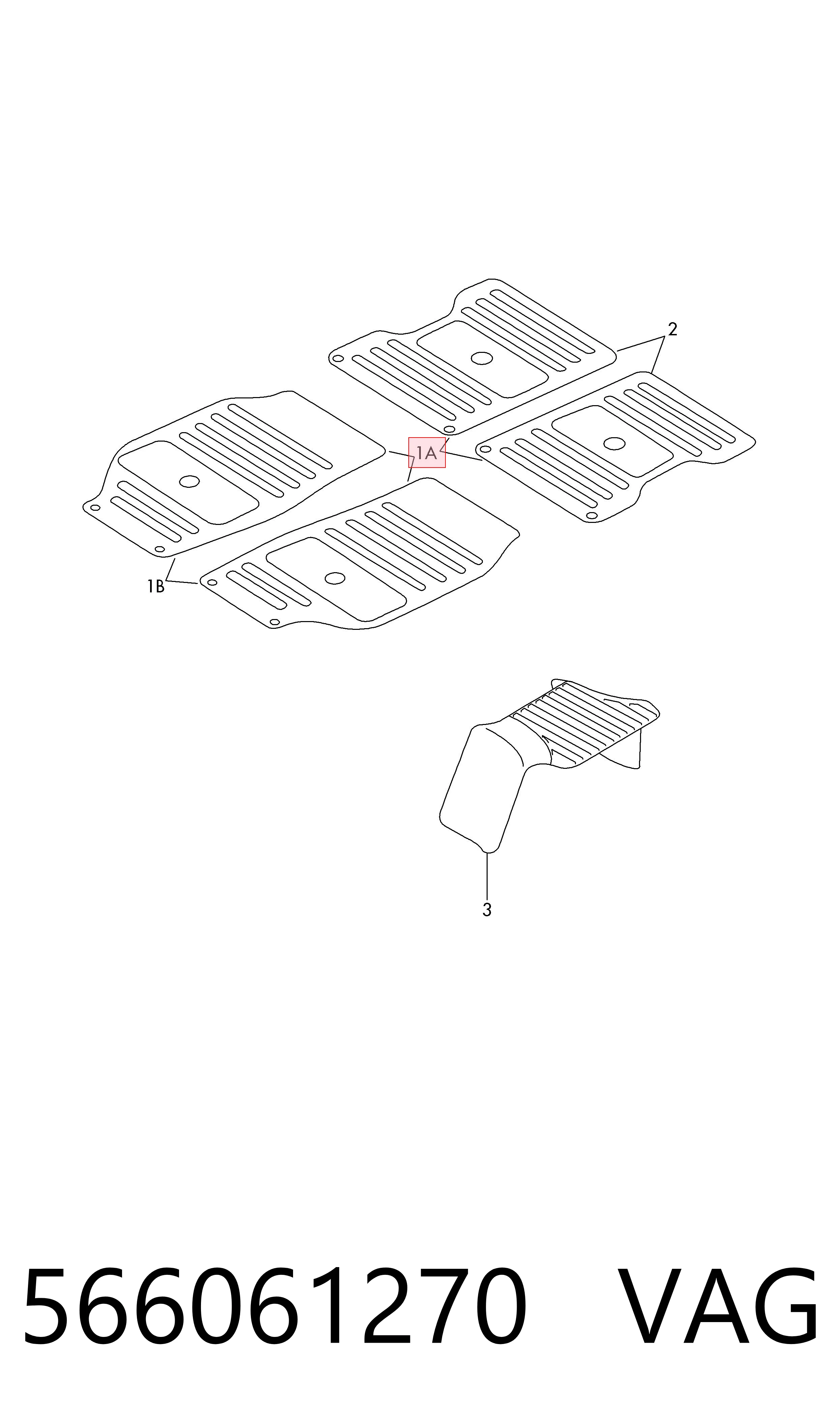 566061270 VAG Автоковрики