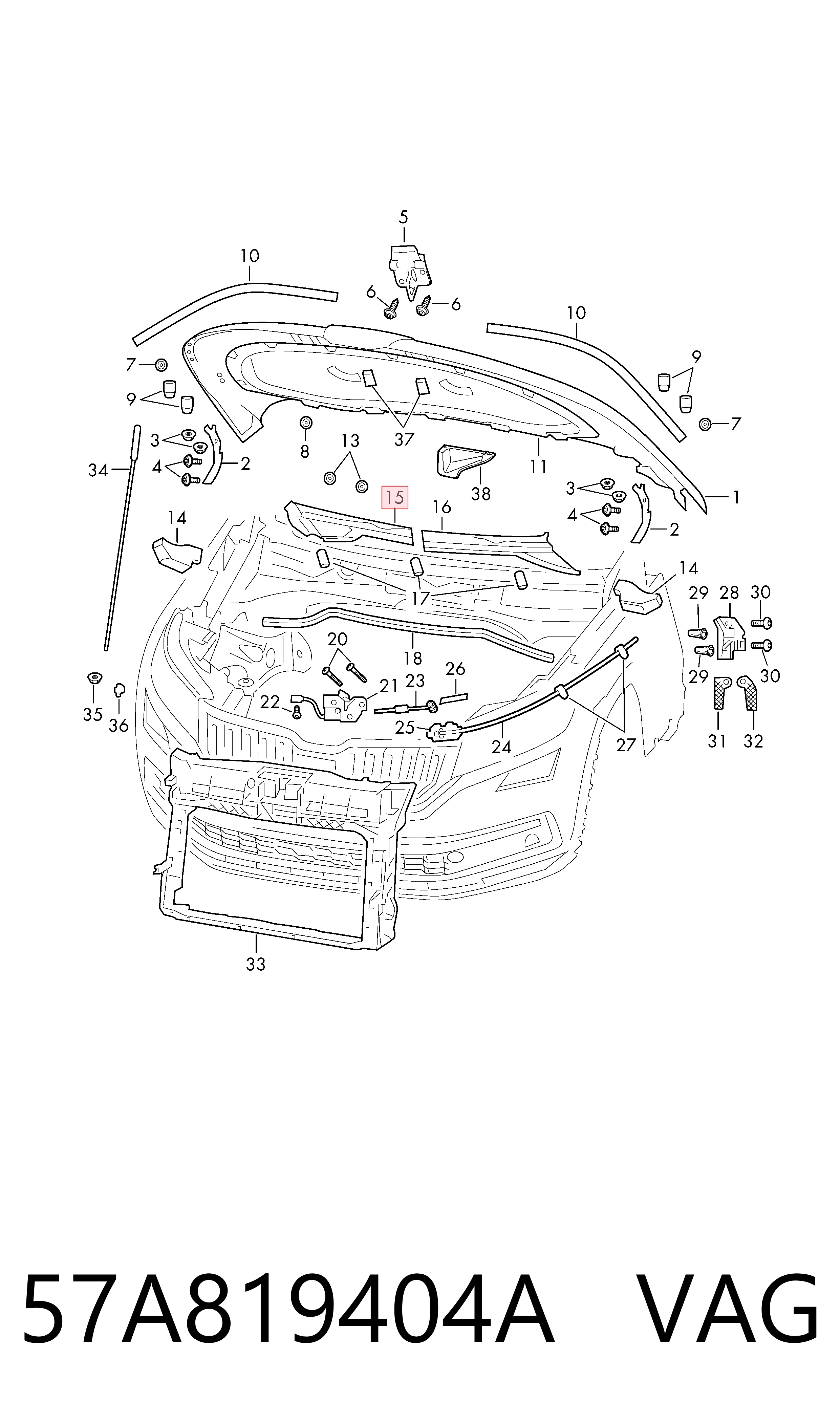 57A819404A VAG 