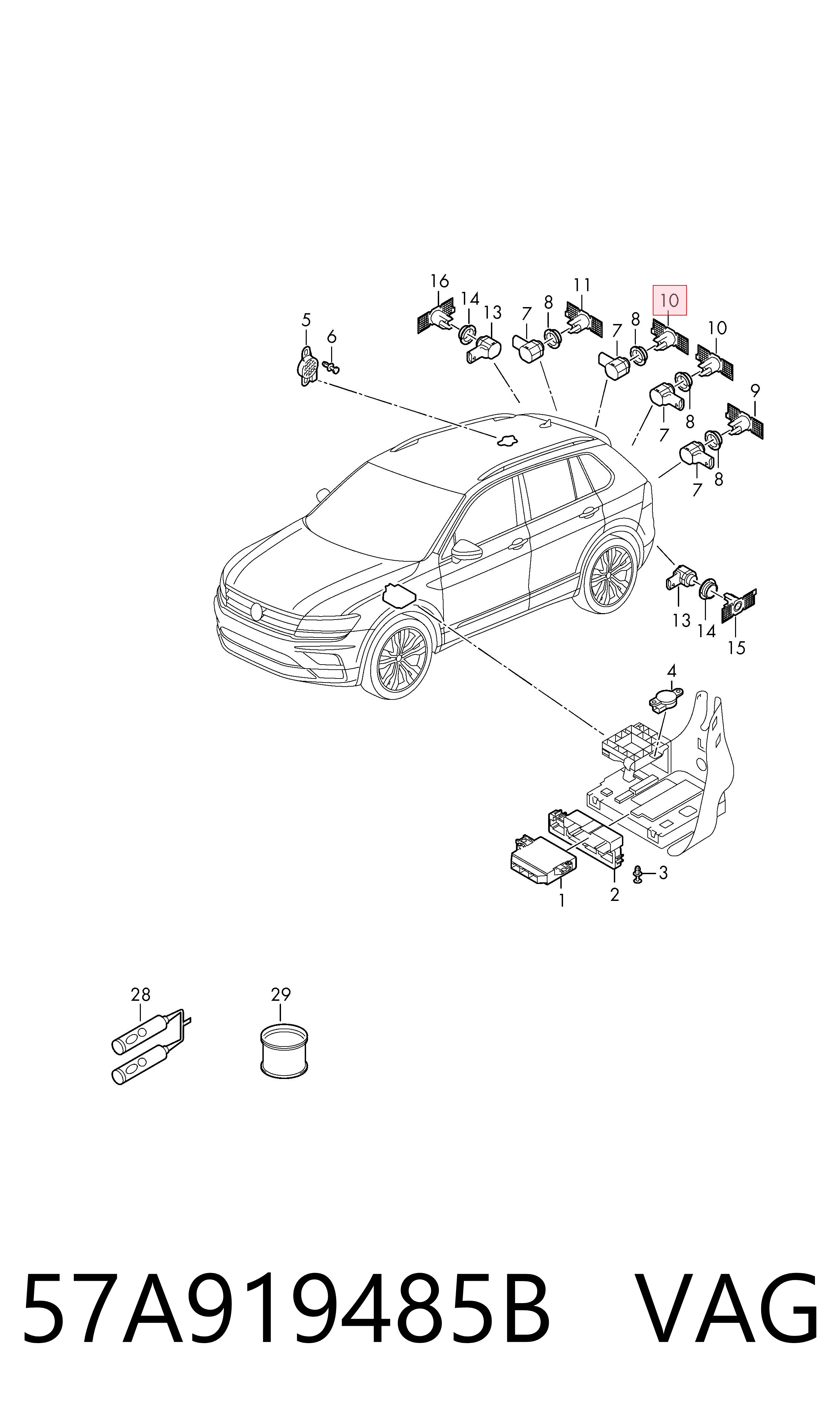 57A919485B VAG 