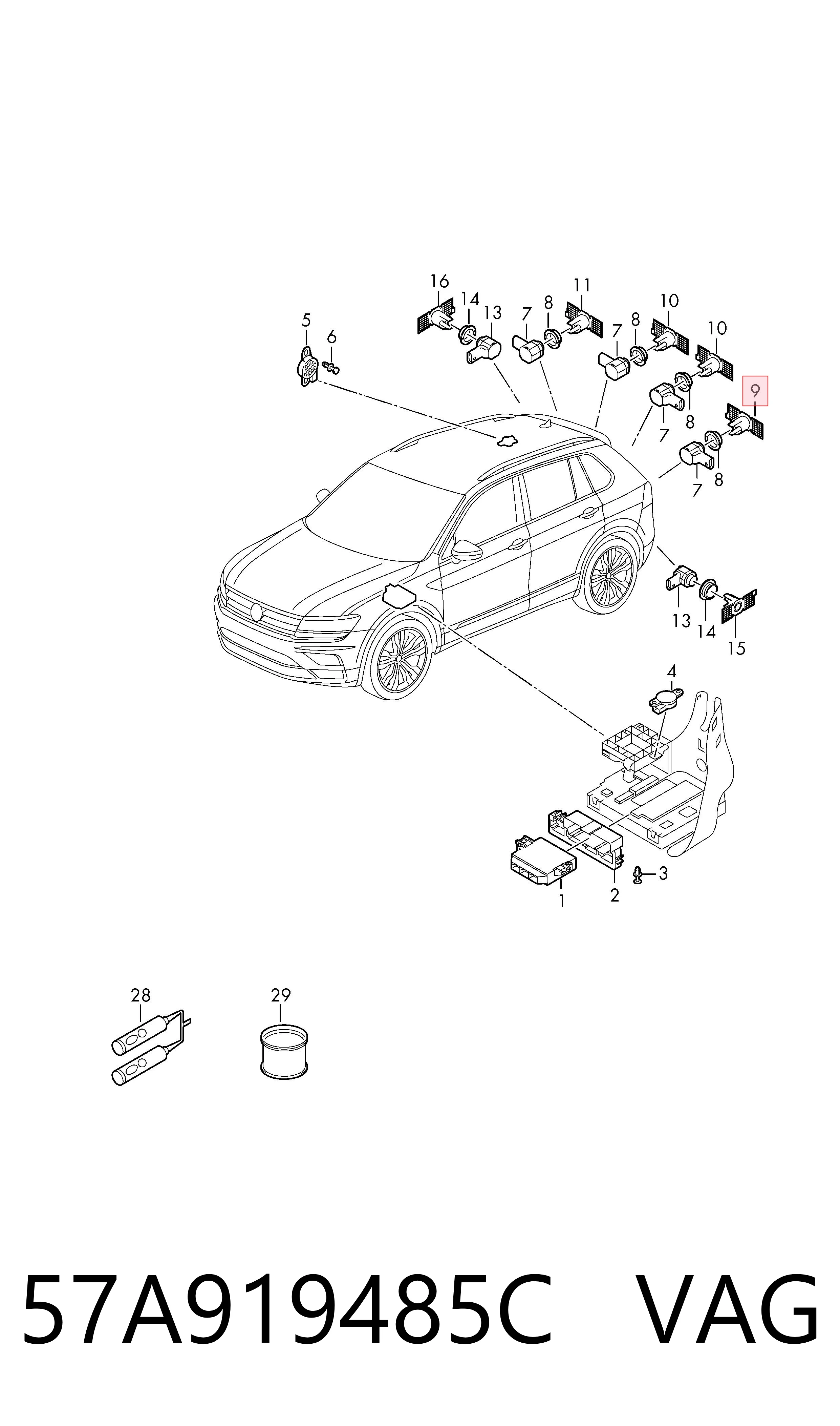 57A919485C VAG 