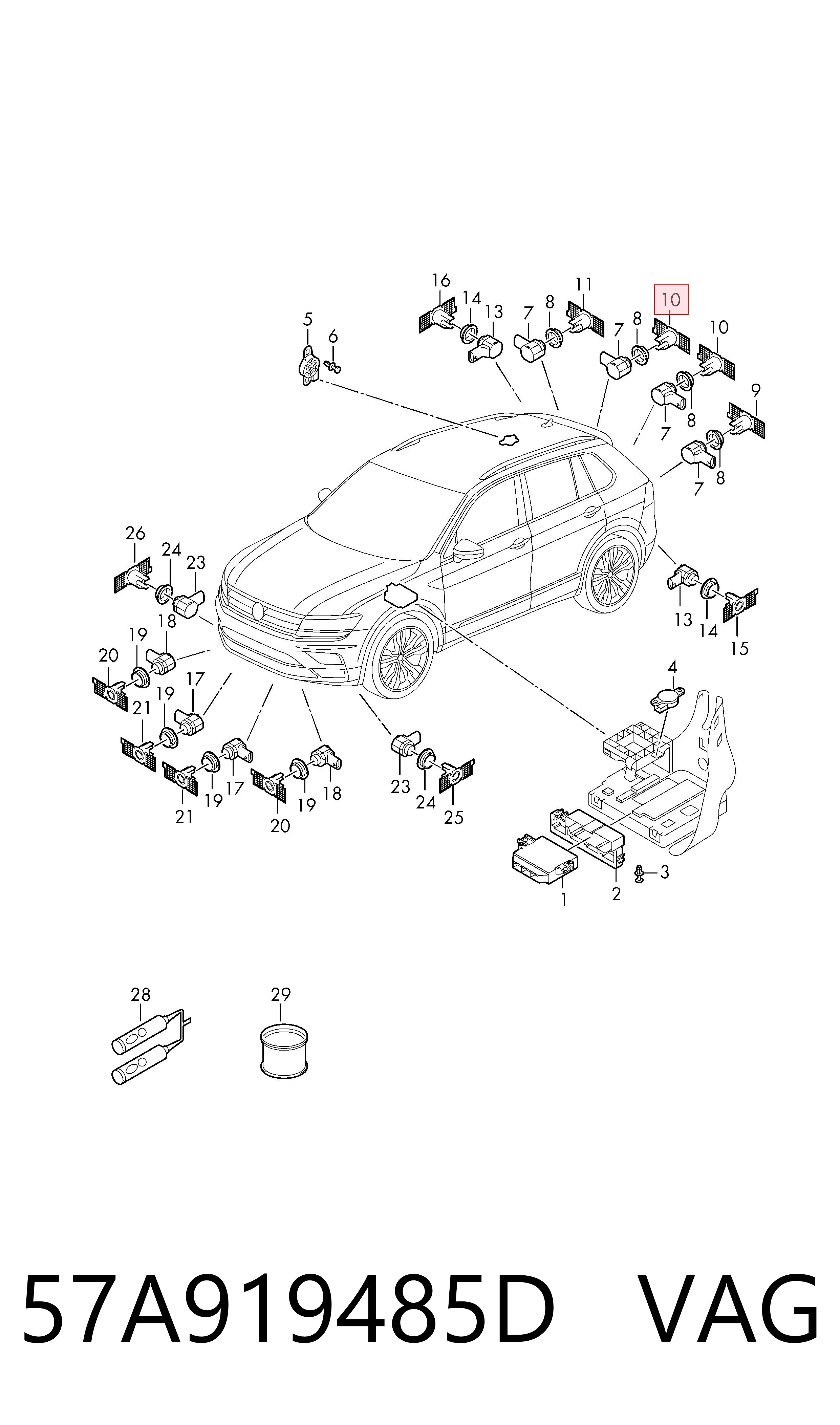 57A919485D VAG 