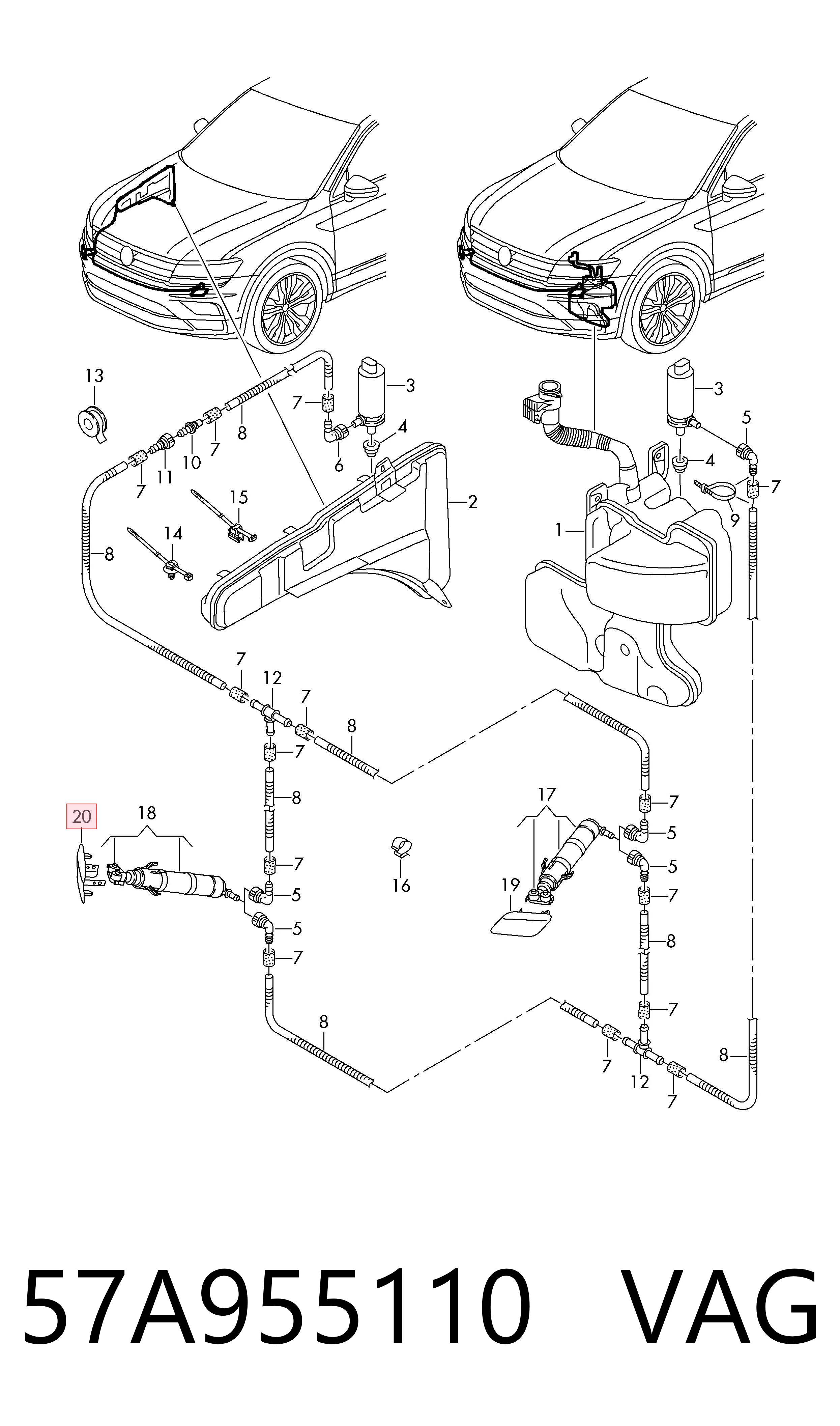 57A955110 VAG 